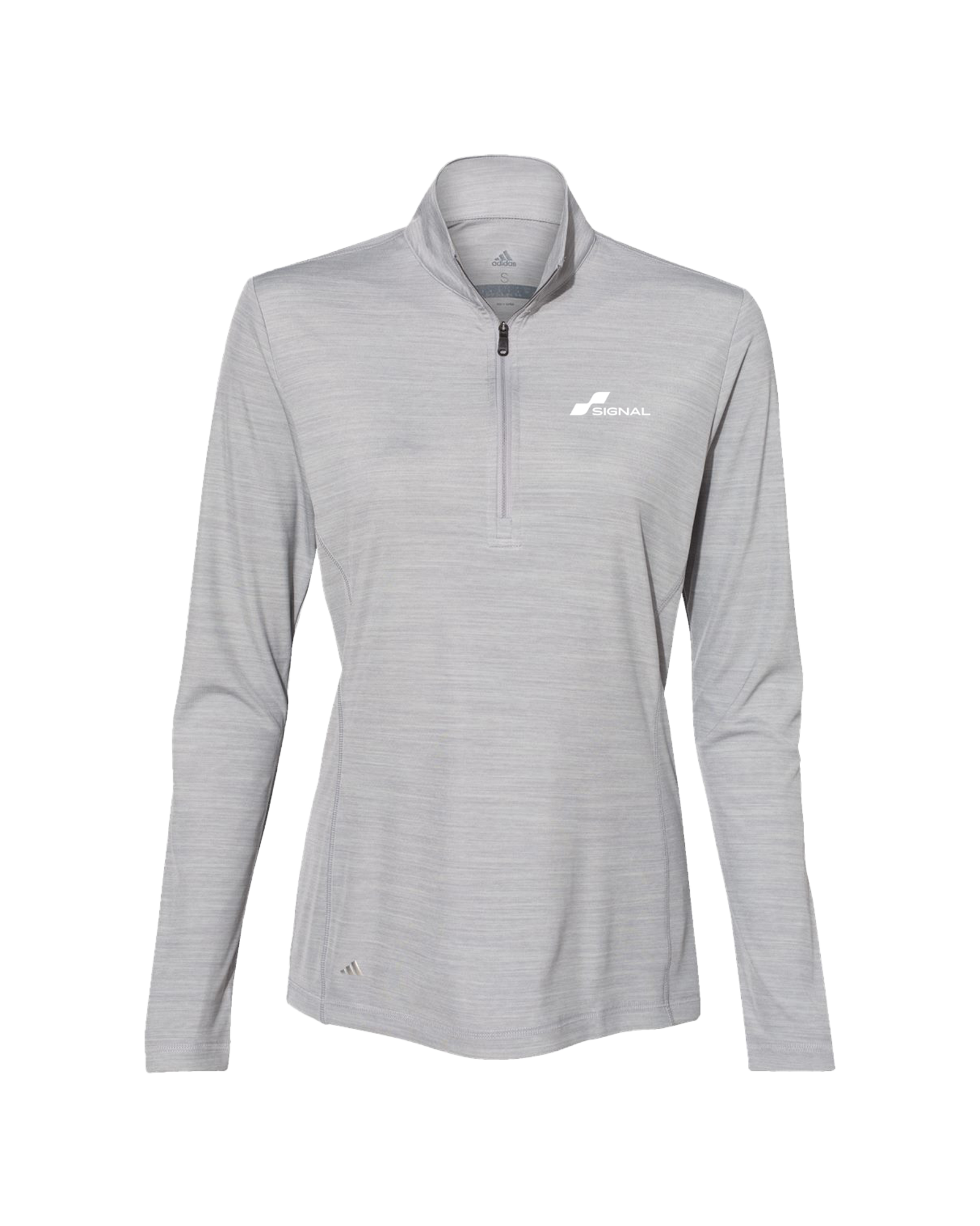 Adidas Women's Lightweight Melange Quarter-Zip Pullover