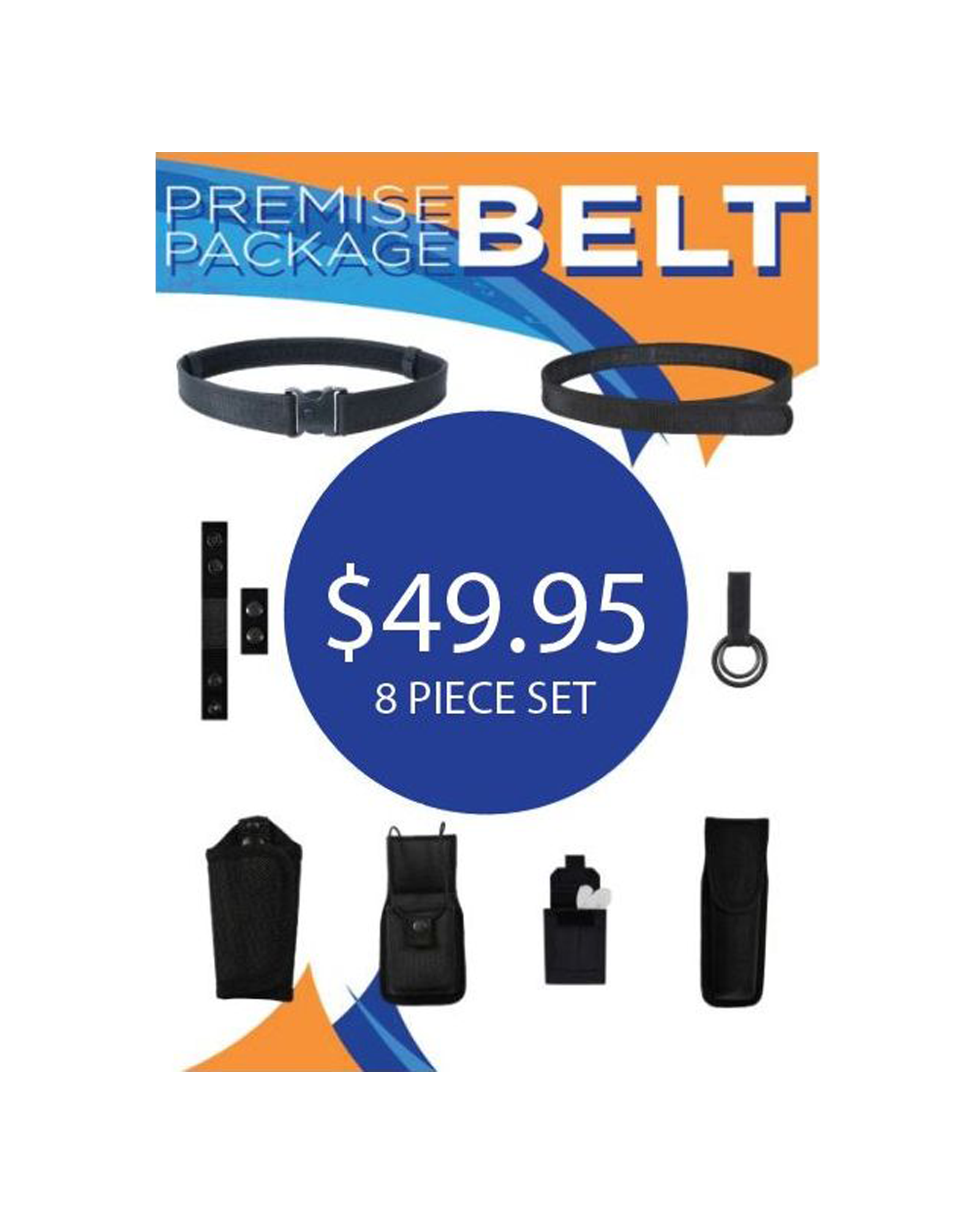 Premise 8-Piece Security Belt Set