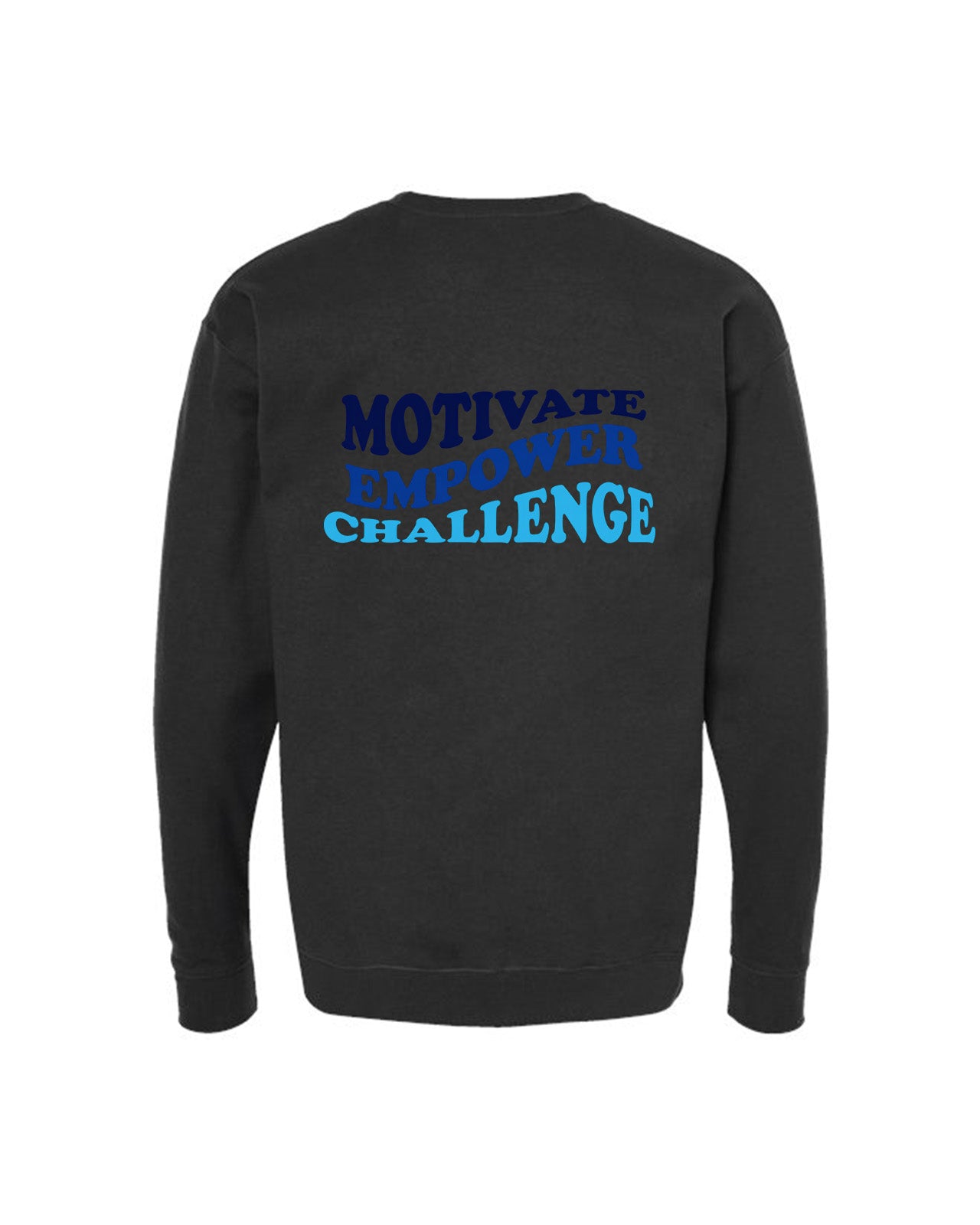 Custom Branded Crewneck Sweatshirt - Black