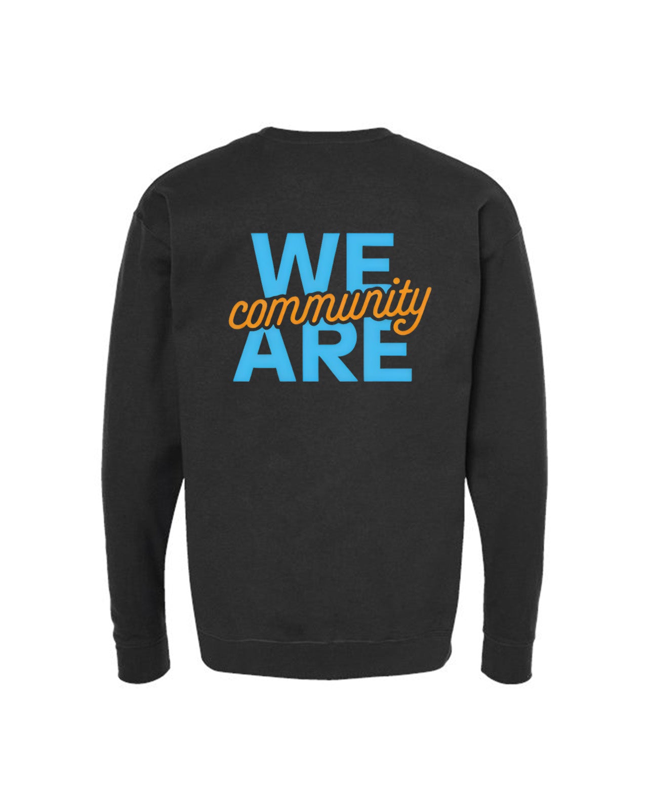 Custom Branded Crewneck Sweatshirt - Black