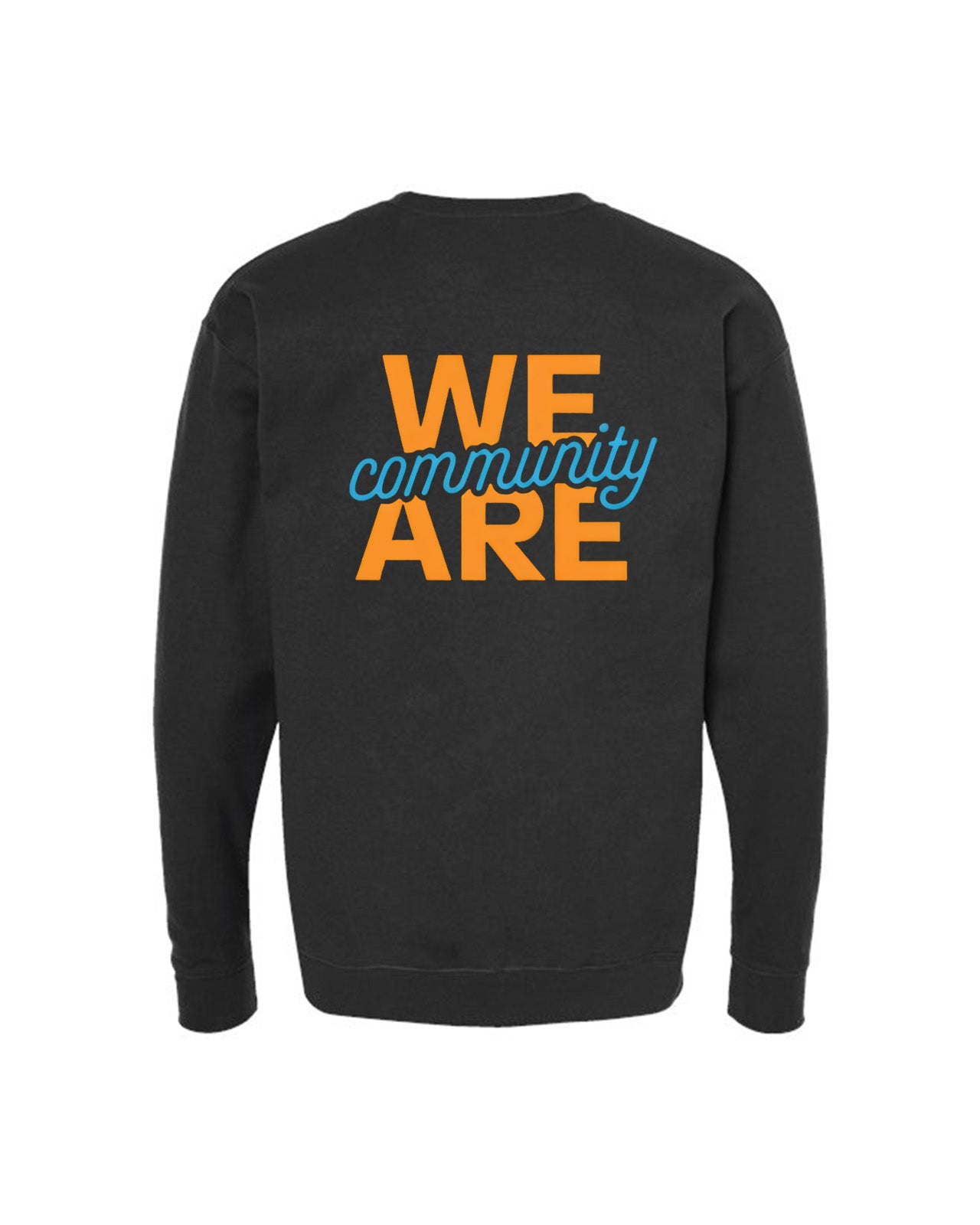 Custom Branded Crewneck Sweatshirt - Black