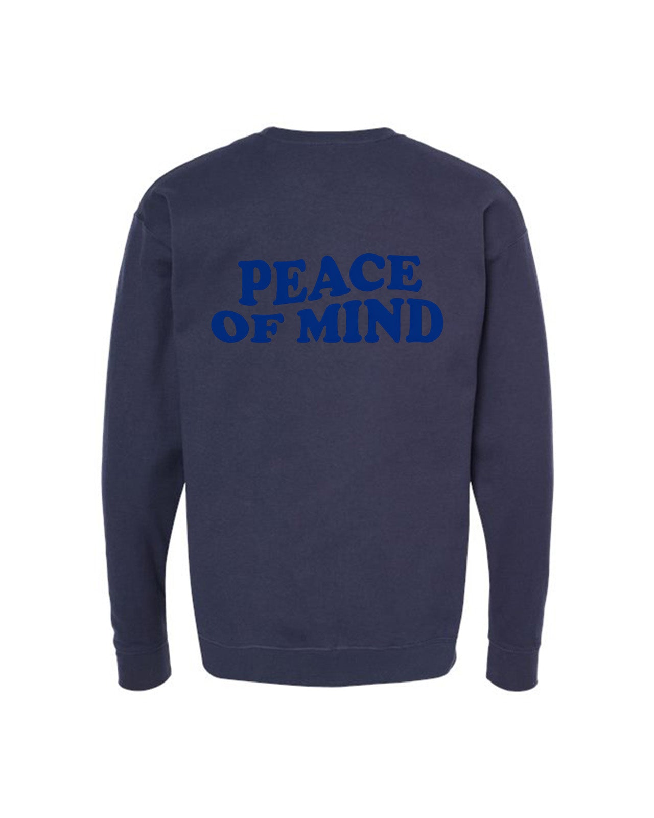 Custom Branded Crewneck Sweatshirt - Navy