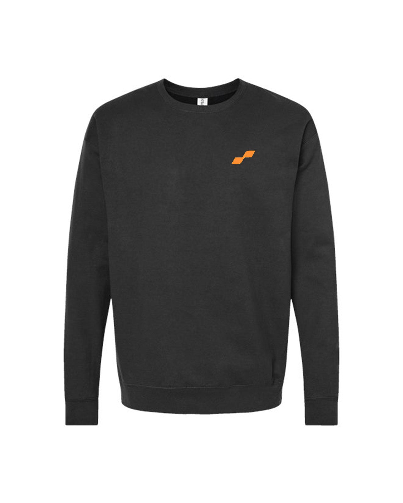 Custom Branded Crewneck Sweatshirt - Black