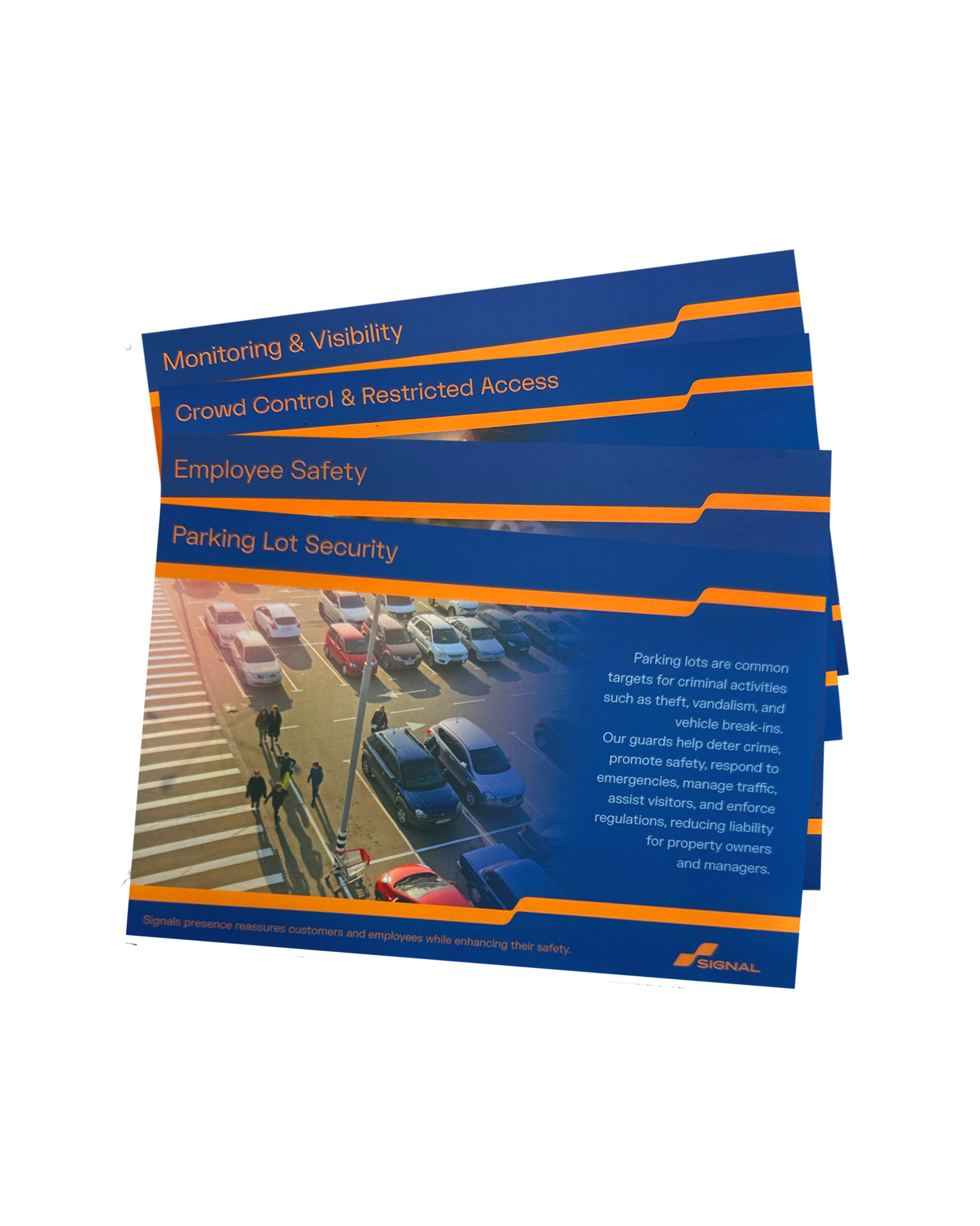 Commercial Service Cards (4 Pack)