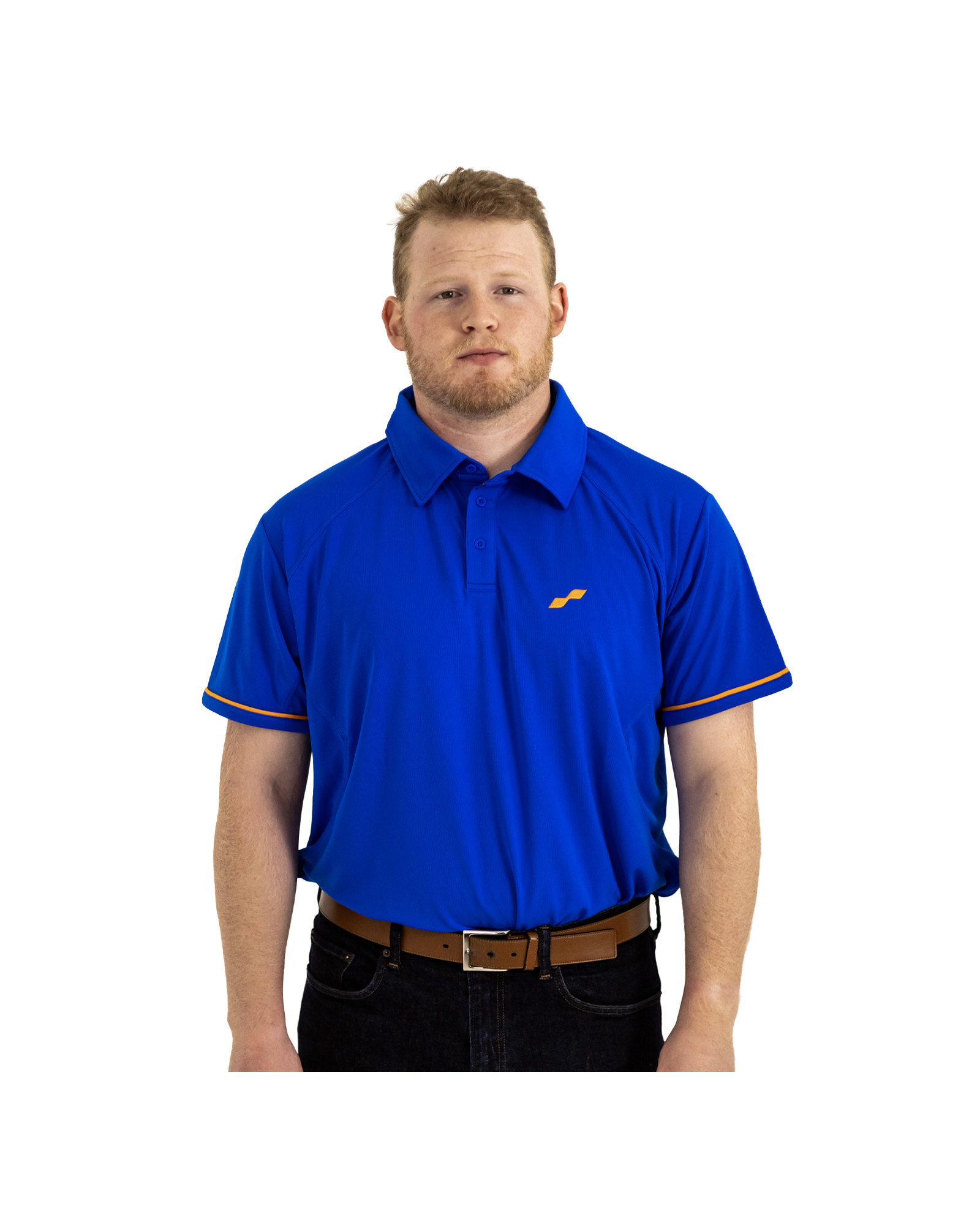 Custom Blue Signal Polo