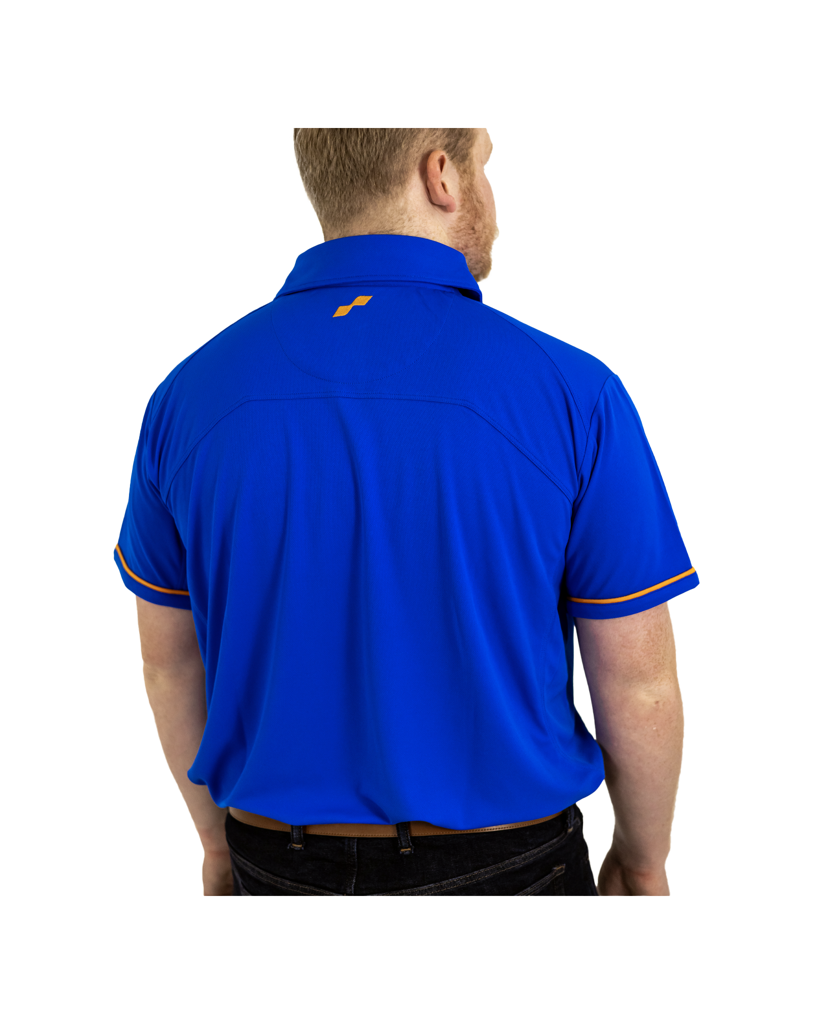 Custom Blue Signal Polo