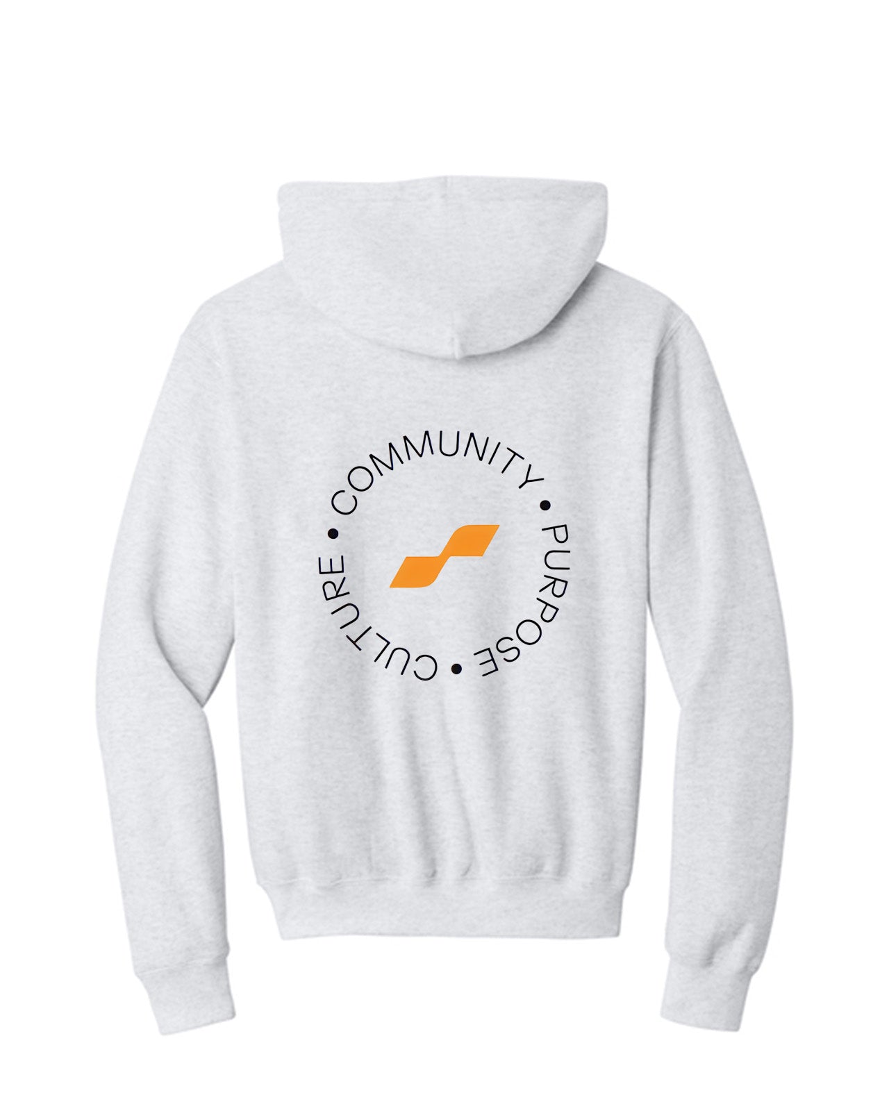 Custom Branded Hoodie - Ash