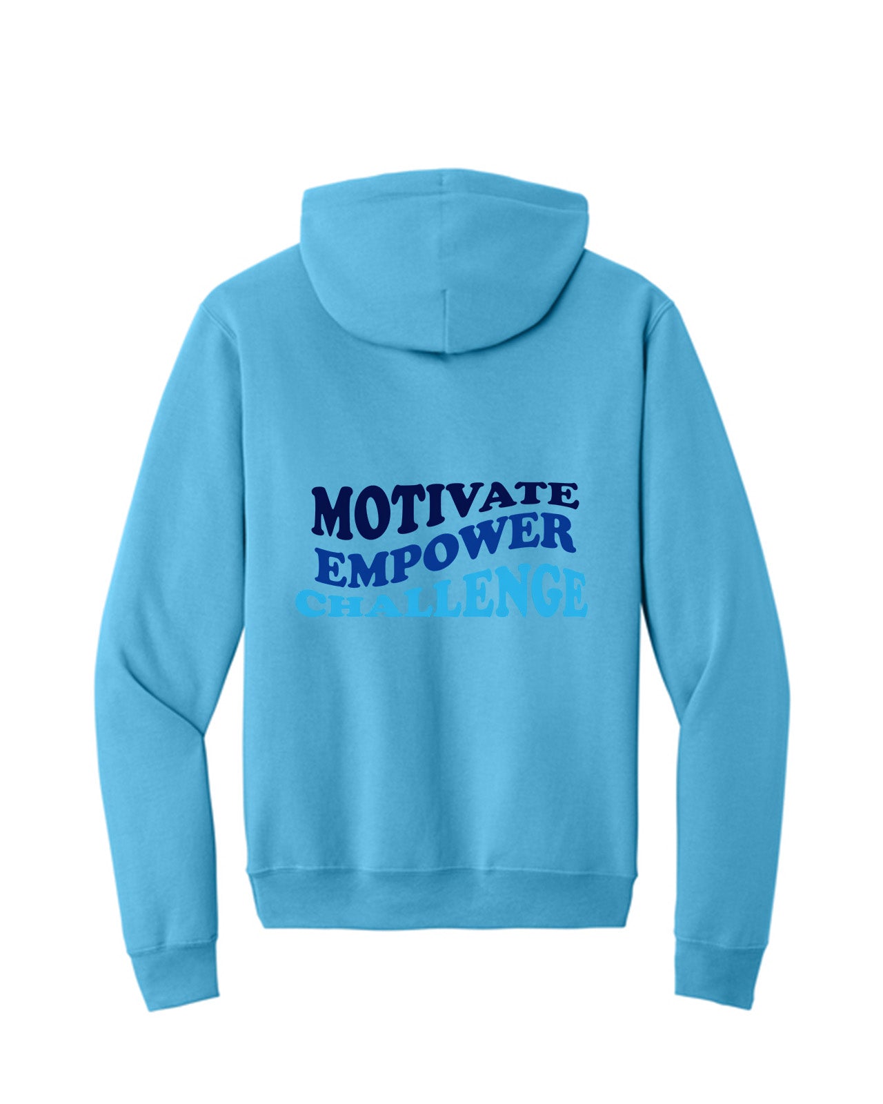 Custom Branded Hoodie - Aquatic Blue