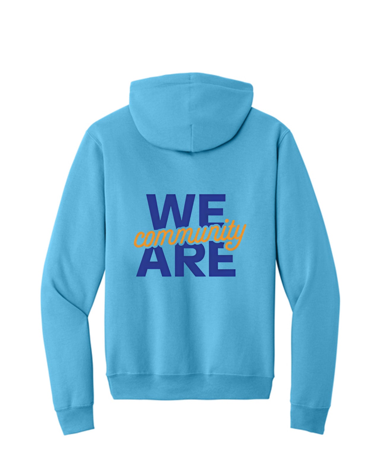 Custom Branded Hoodie - Aquatic Blue