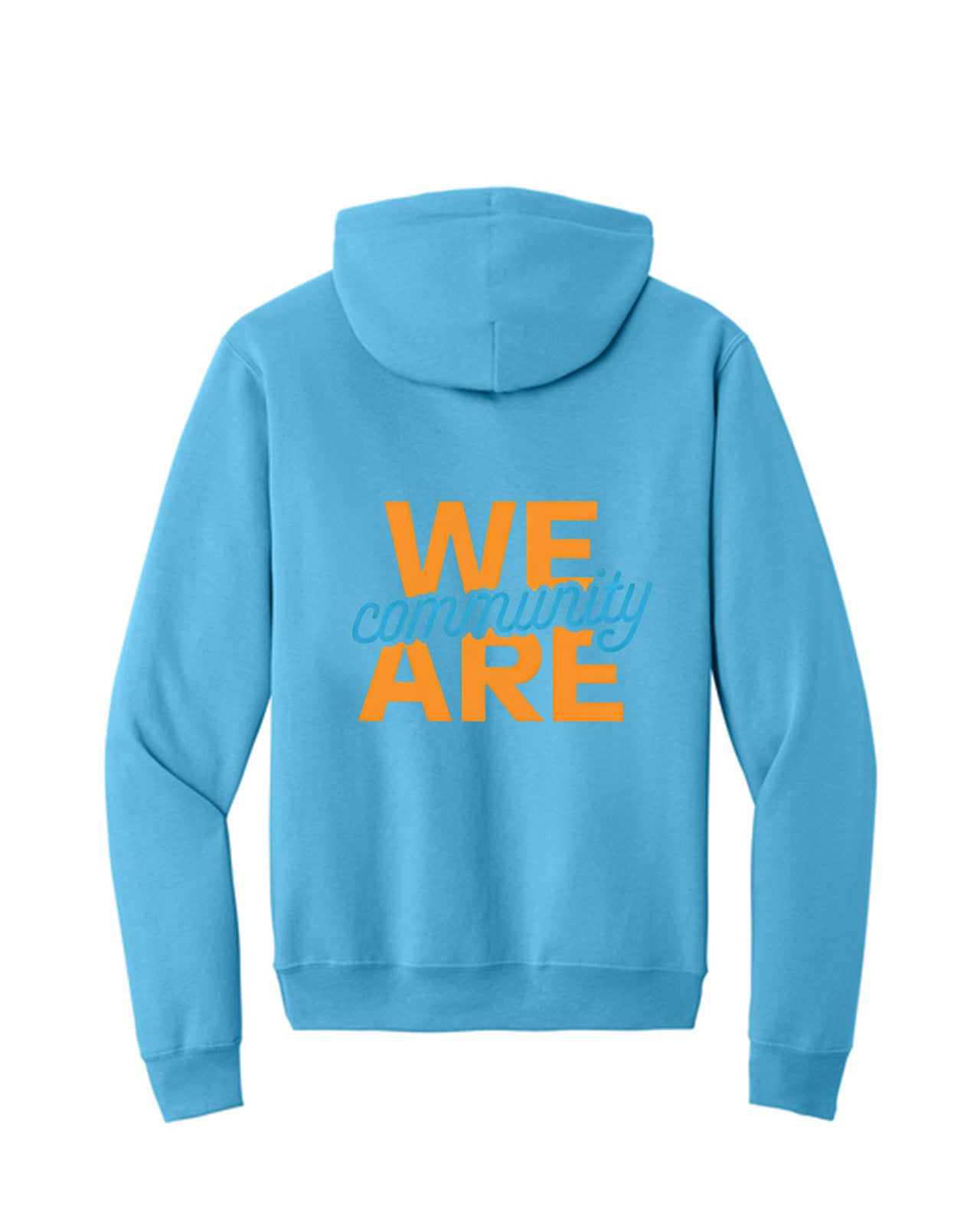Custom Branded Hoodie - Aquatic Blue