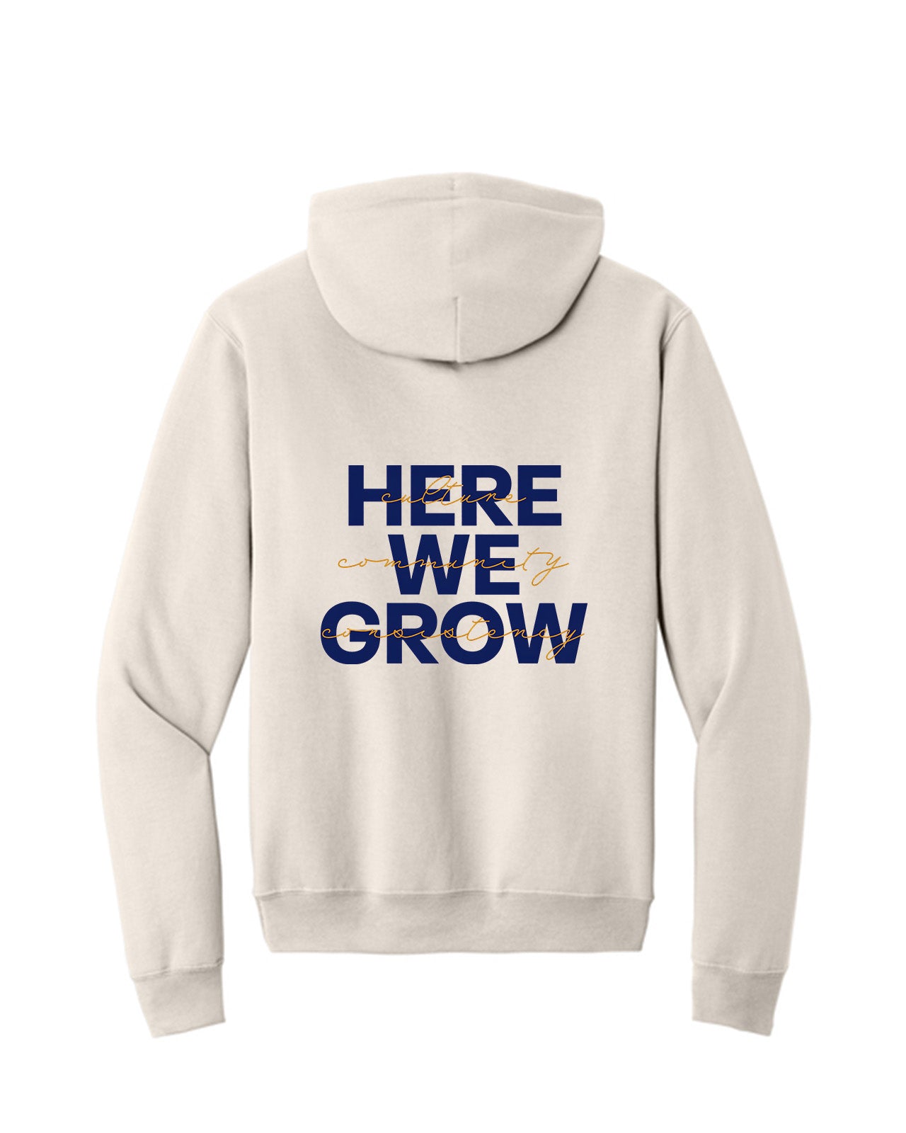 Custom Branded Hoodie - Natural