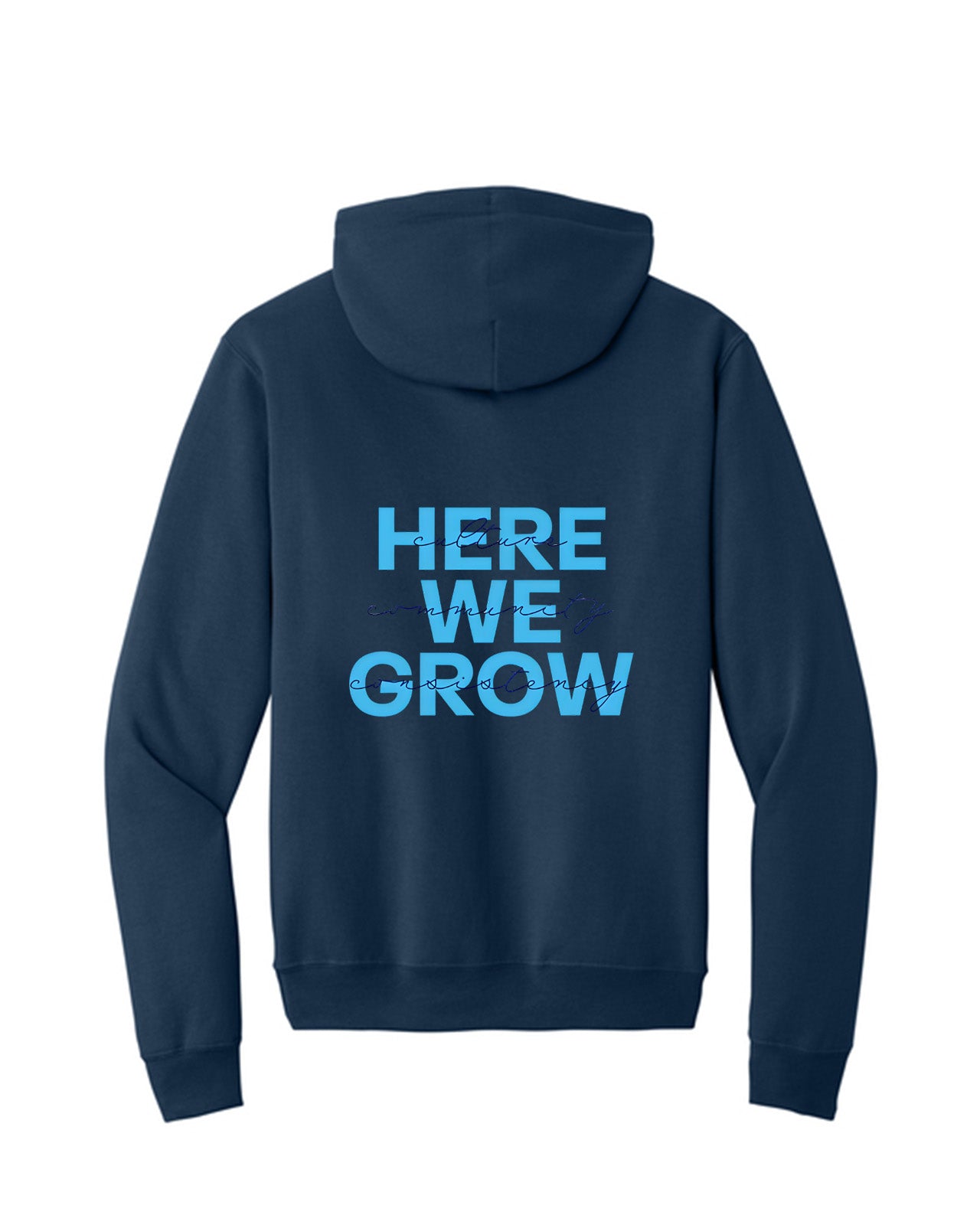 Custom Branded Hoodie - Navy