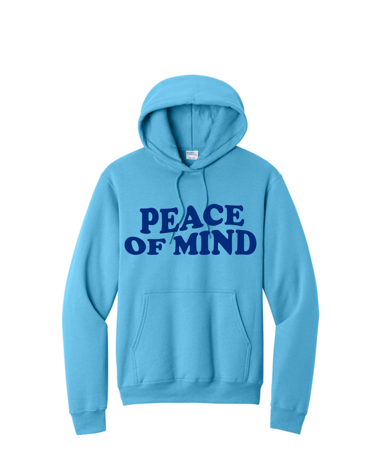 Custom Branded Hoodie - Aquatic Blue