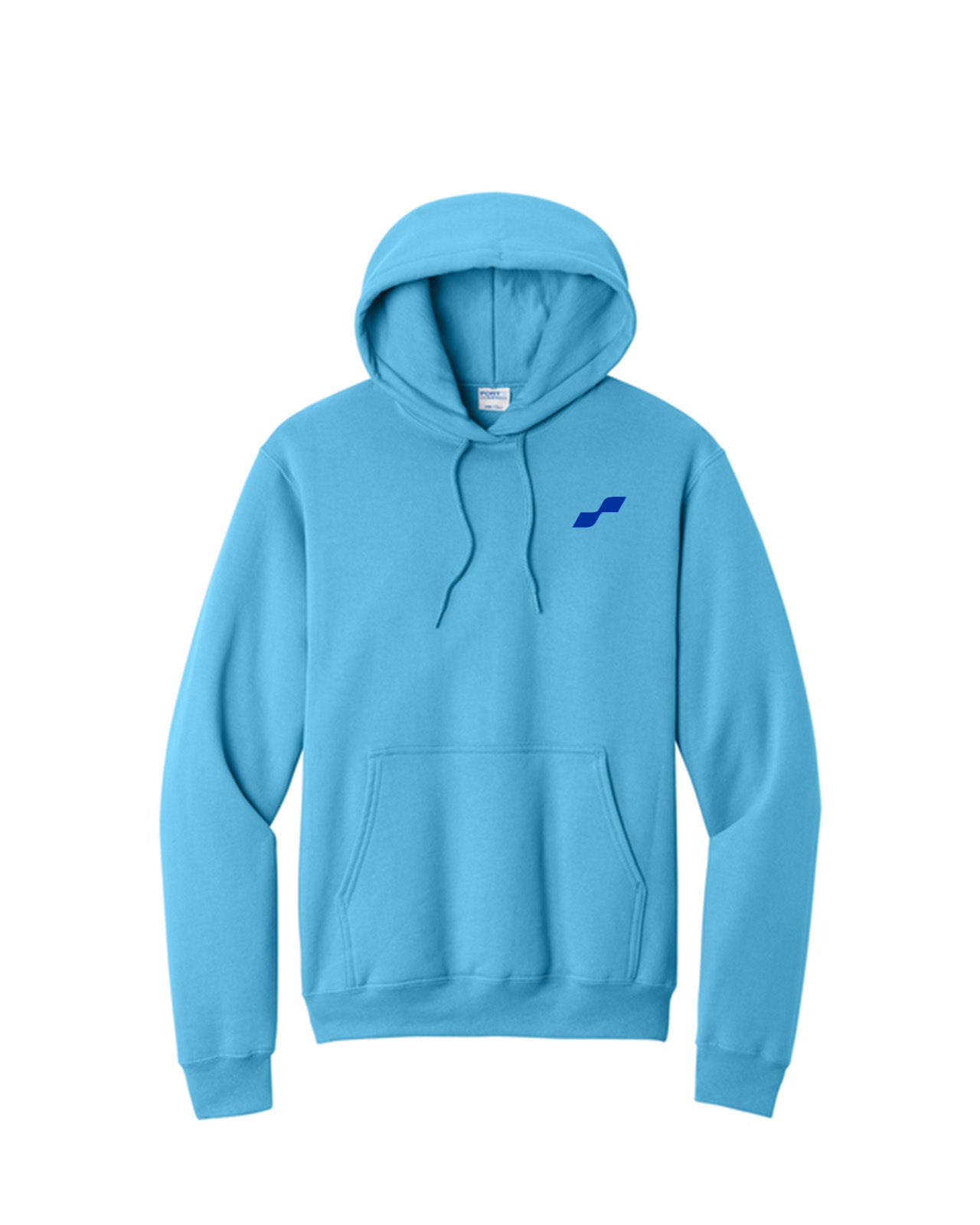 Custom Branded Hoodie - Aquatic Blue