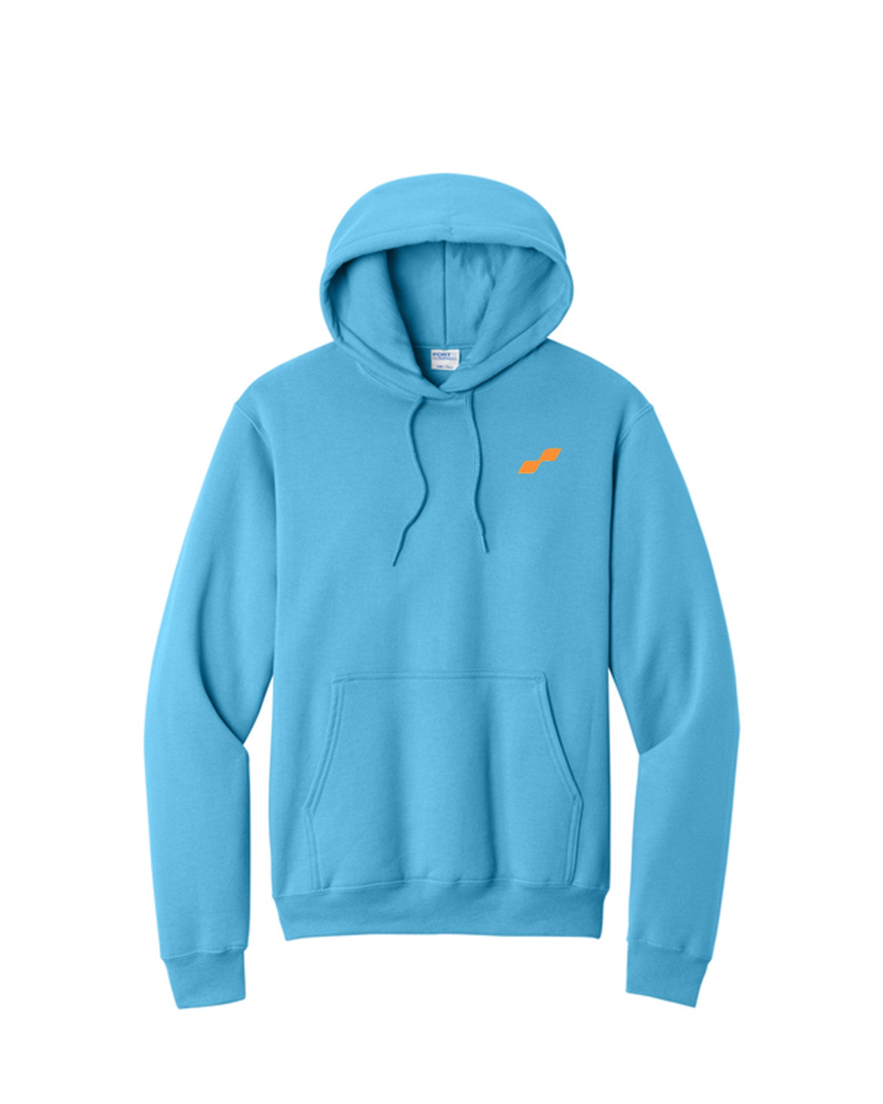 Custom Branded Hoodie - Aquatic Blue