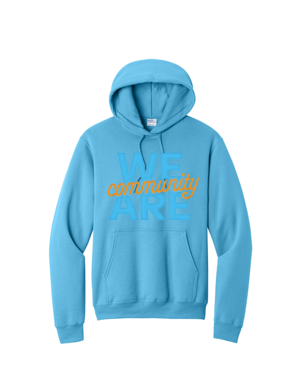 Custom Branded Hoodie - Aquatic Blue