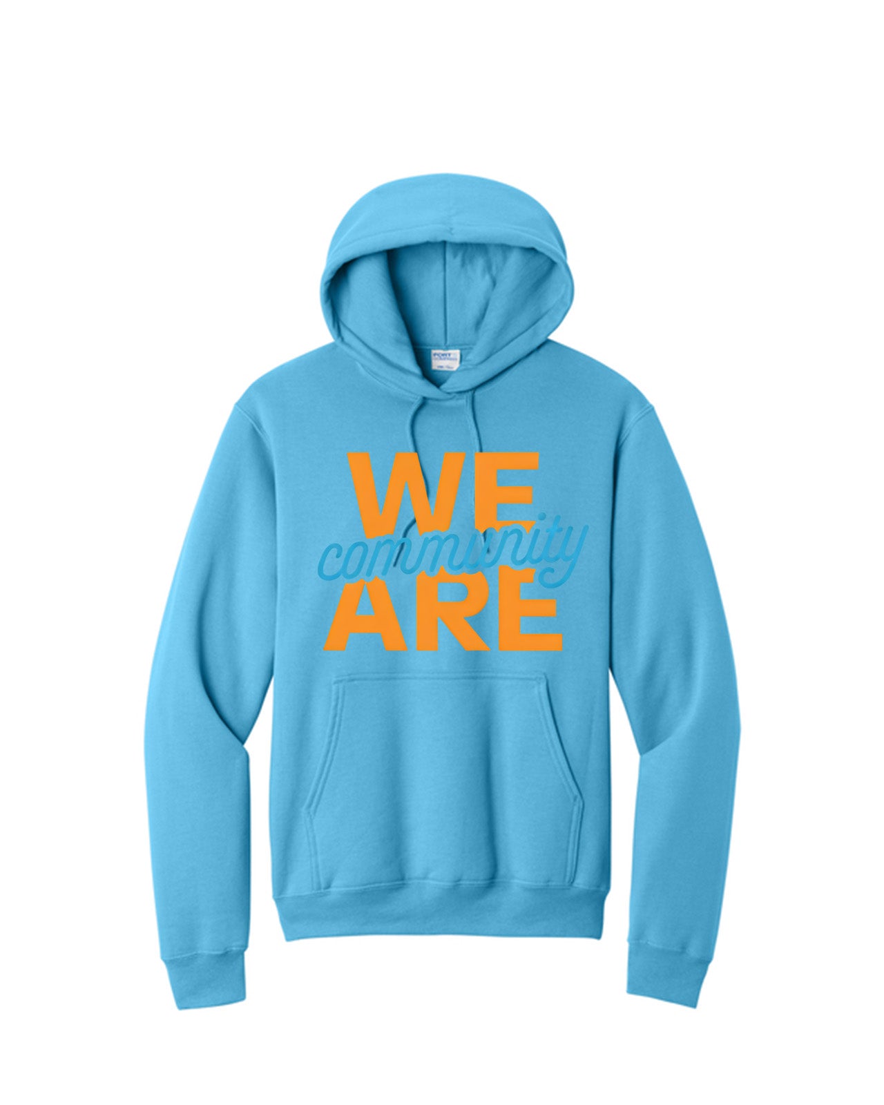 Custom Branded Hoodie - Aquatic Blue