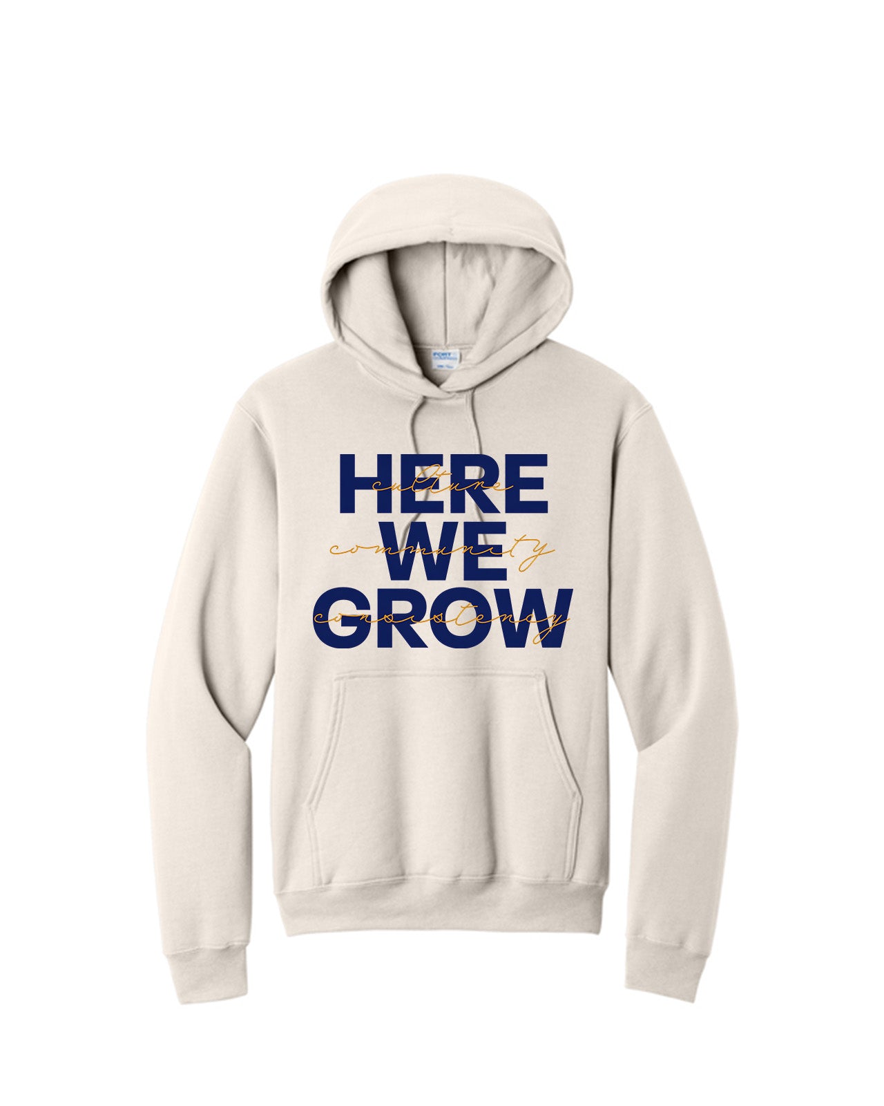 Custom Branded Hoodie - Natural