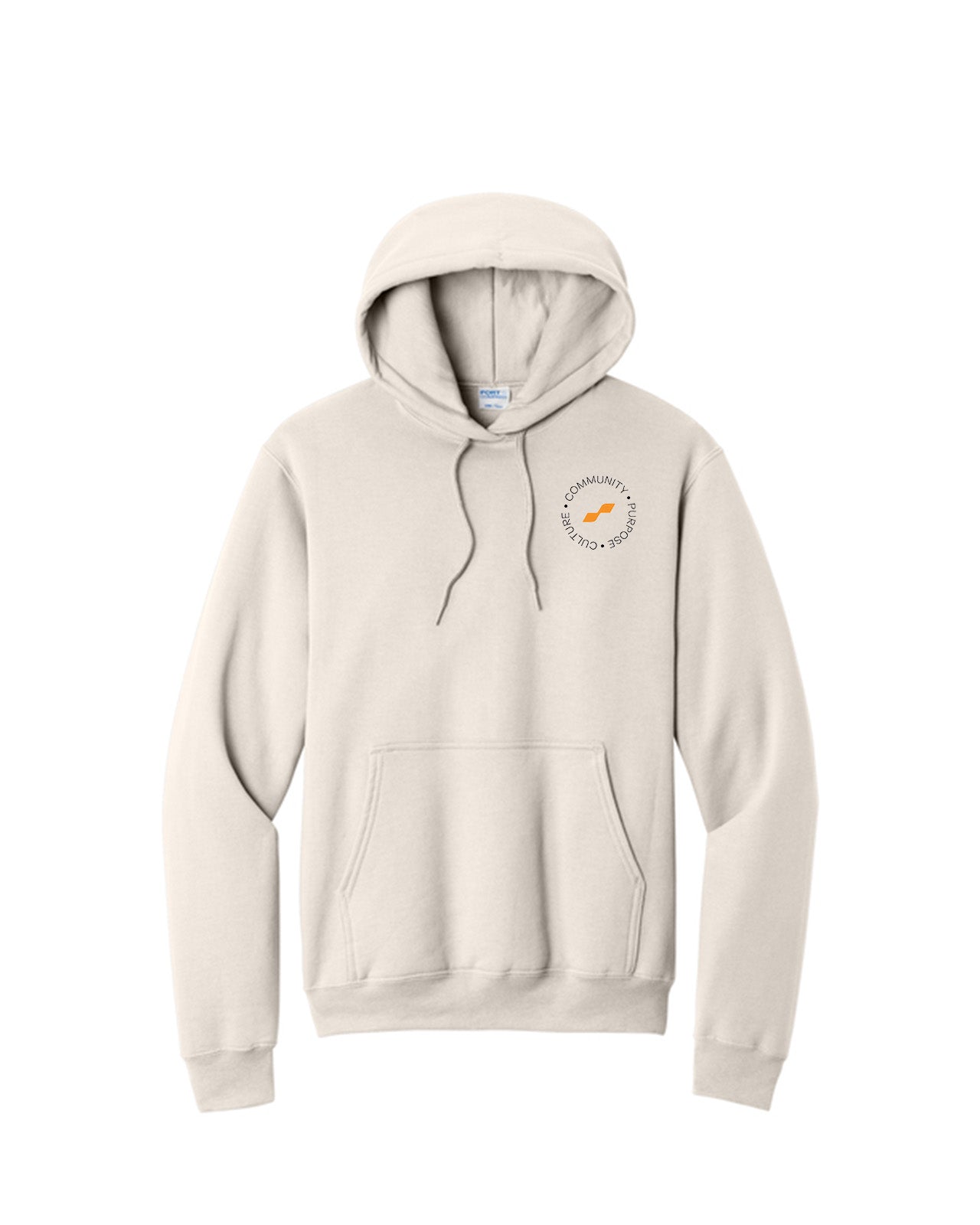 Custom Branded Hoodie - Natural