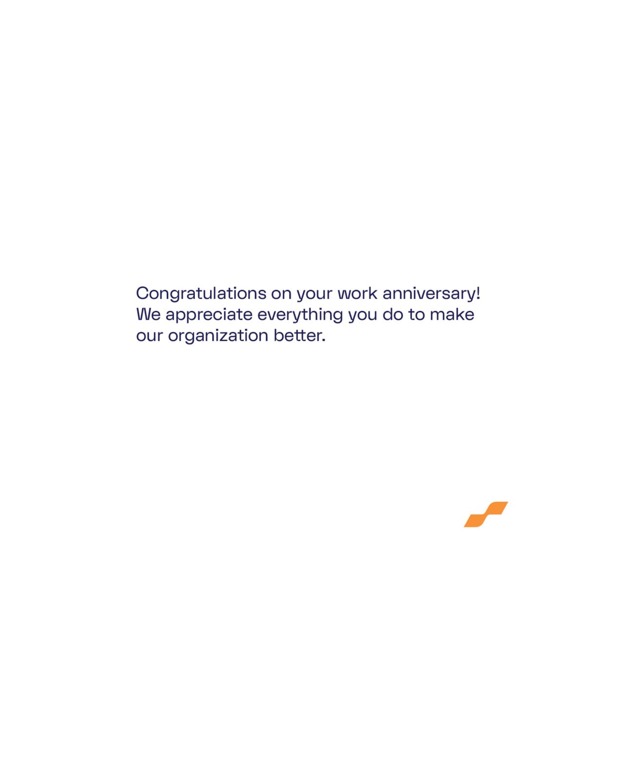 Signal Anniversary Card