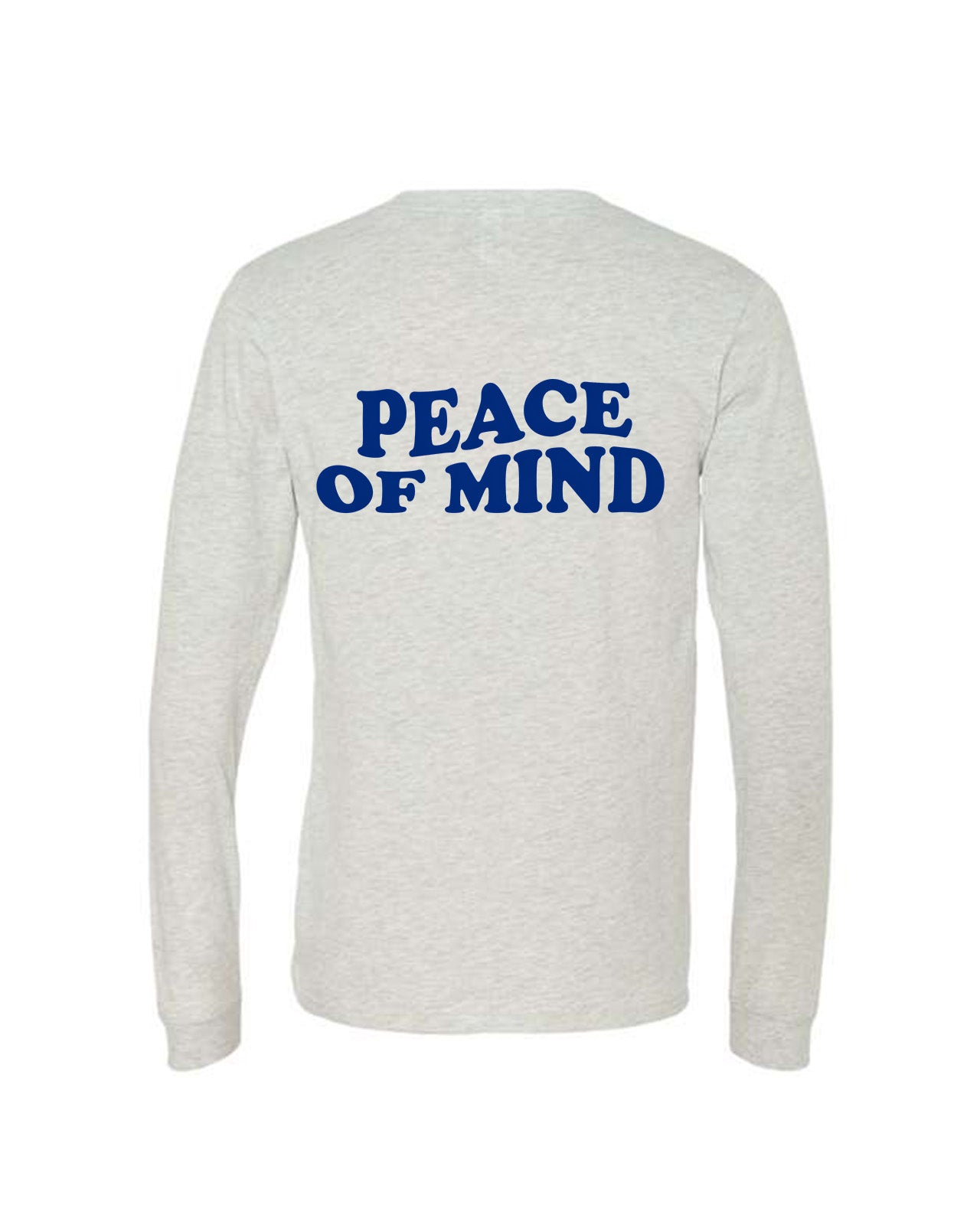 Custom Branded Long Sleeve Tee - Ash