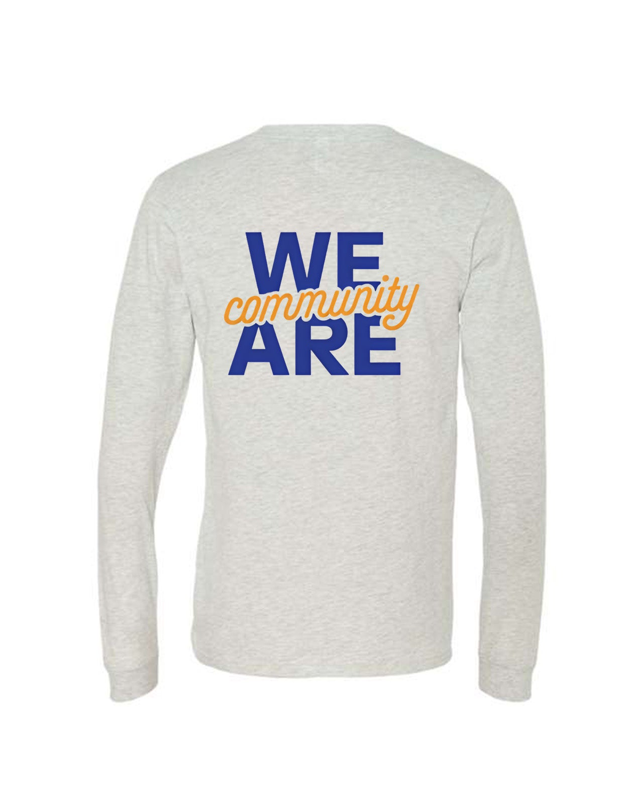 Custom Branded Long Sleeve Tee - Ash