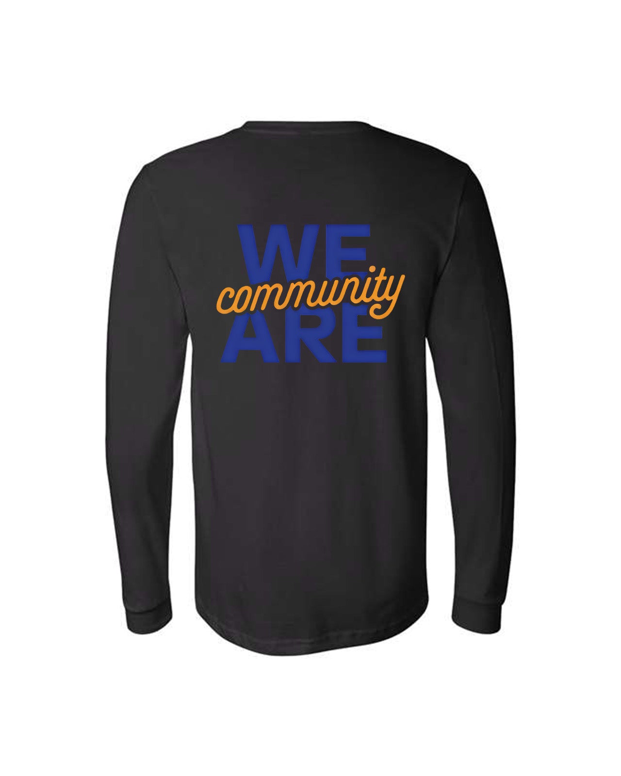 Custom Branded Long Sleeve Tee - Black
