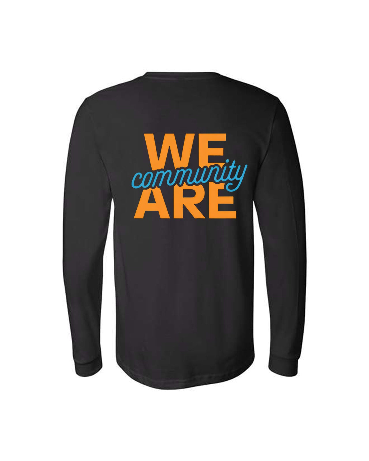 Custom Branded Long Sleeve Tee - Black