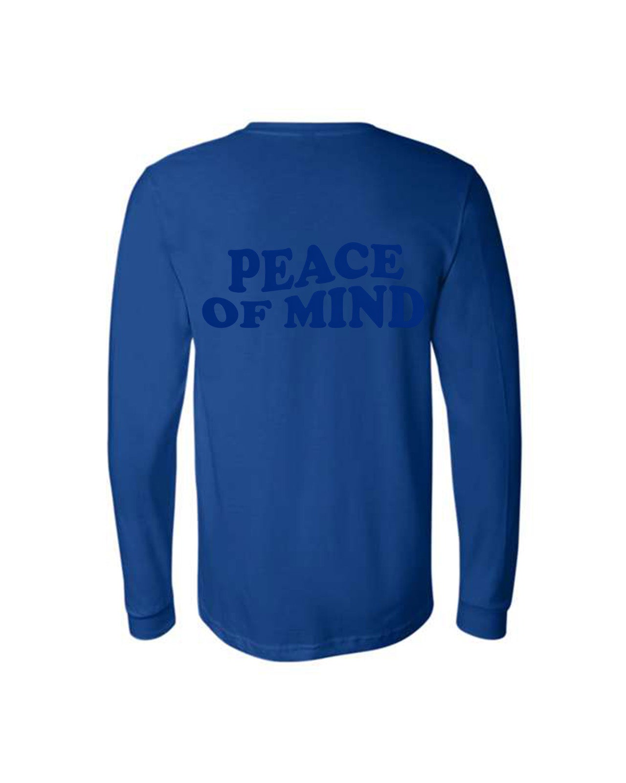 Custom Branded Long Sleeve Tee - Royal