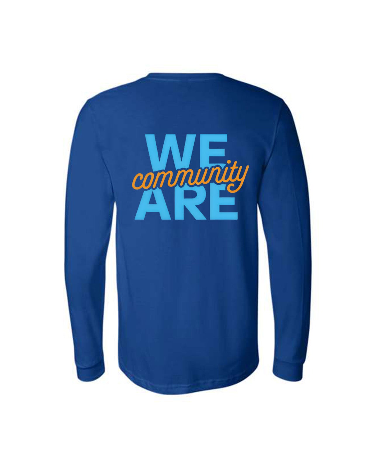 Custom Branded Long Sleeve Tee - Royal