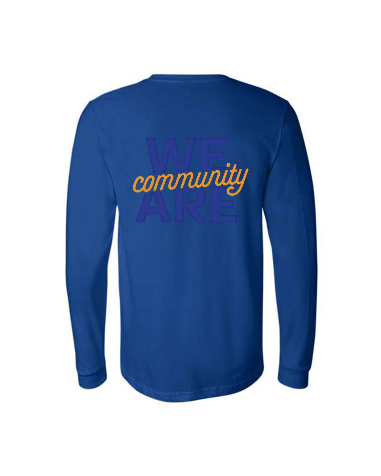 Custom Branded Long Sleeve Tee - Royal