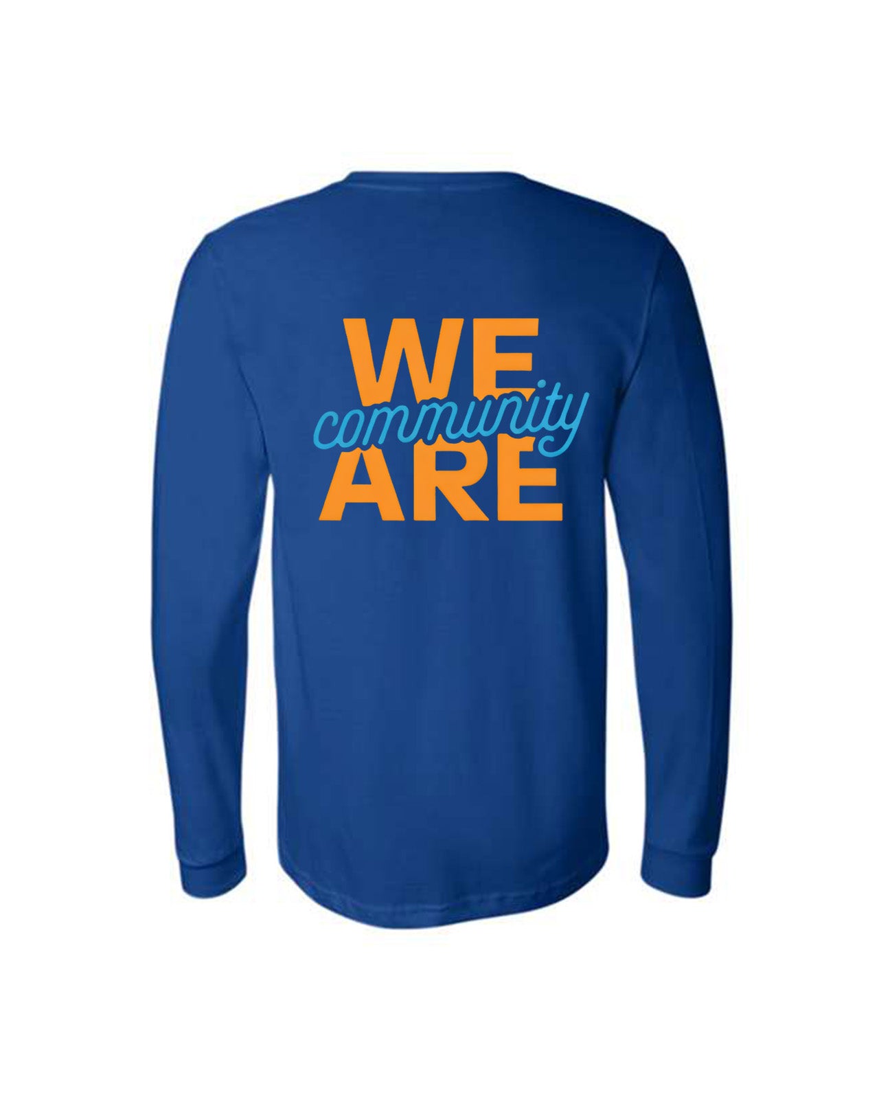 Custom Branded Long Sleeve Tee - Royal