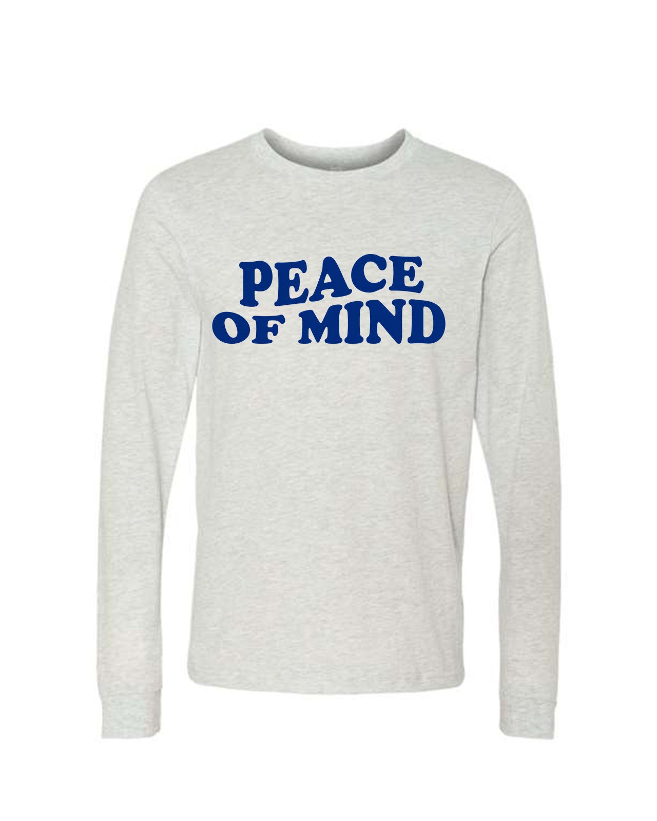 Custom Branded Long Sleeve Tee - Ash