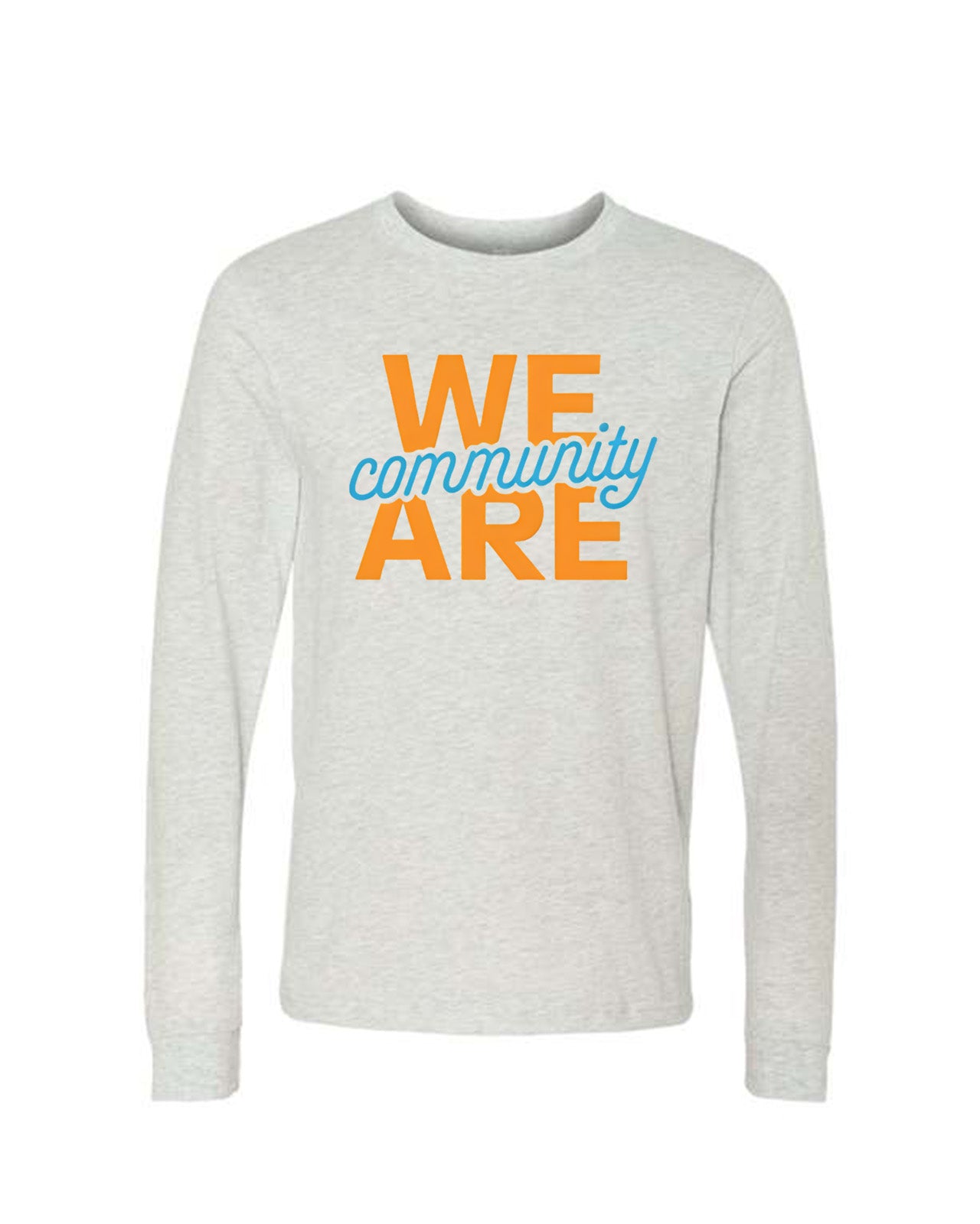 Custom Branded Long Sleeve Tee - Ash