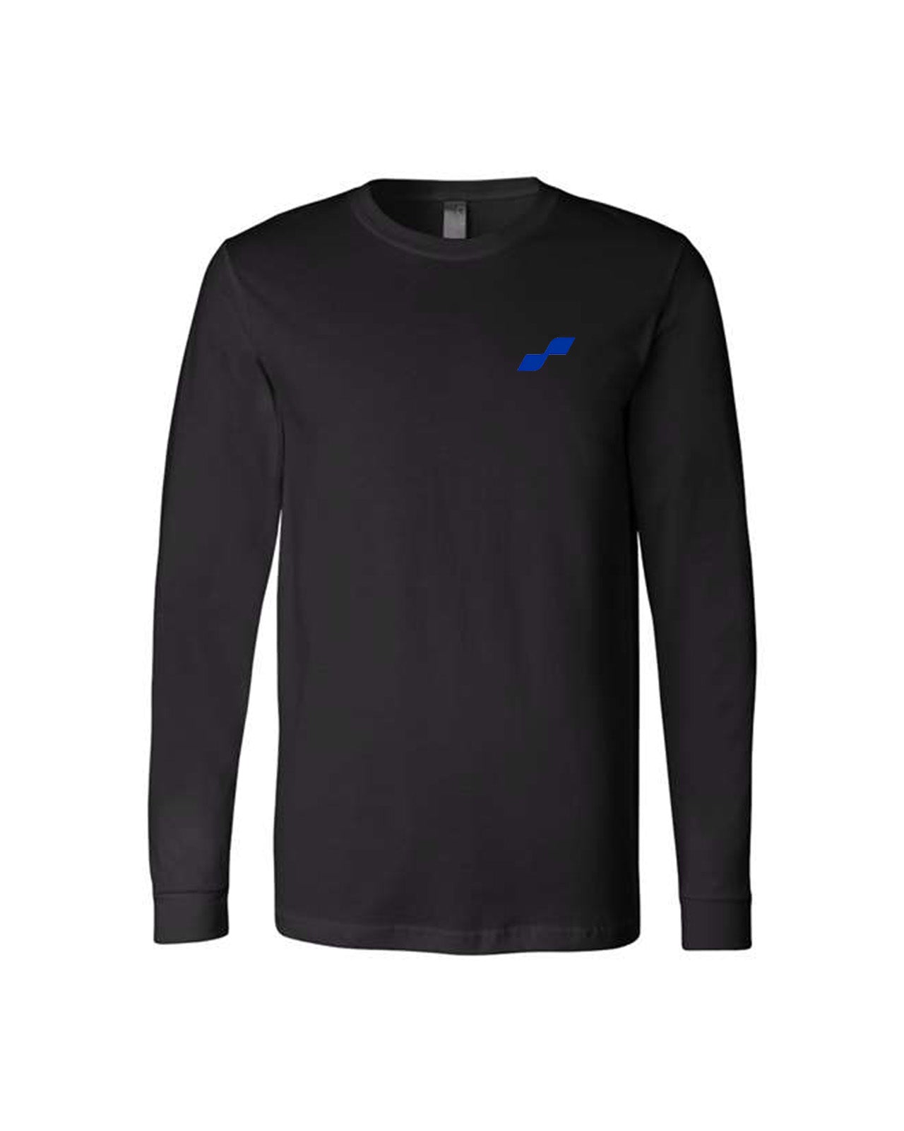 Custom Branded Long Sleeve Tee - Black