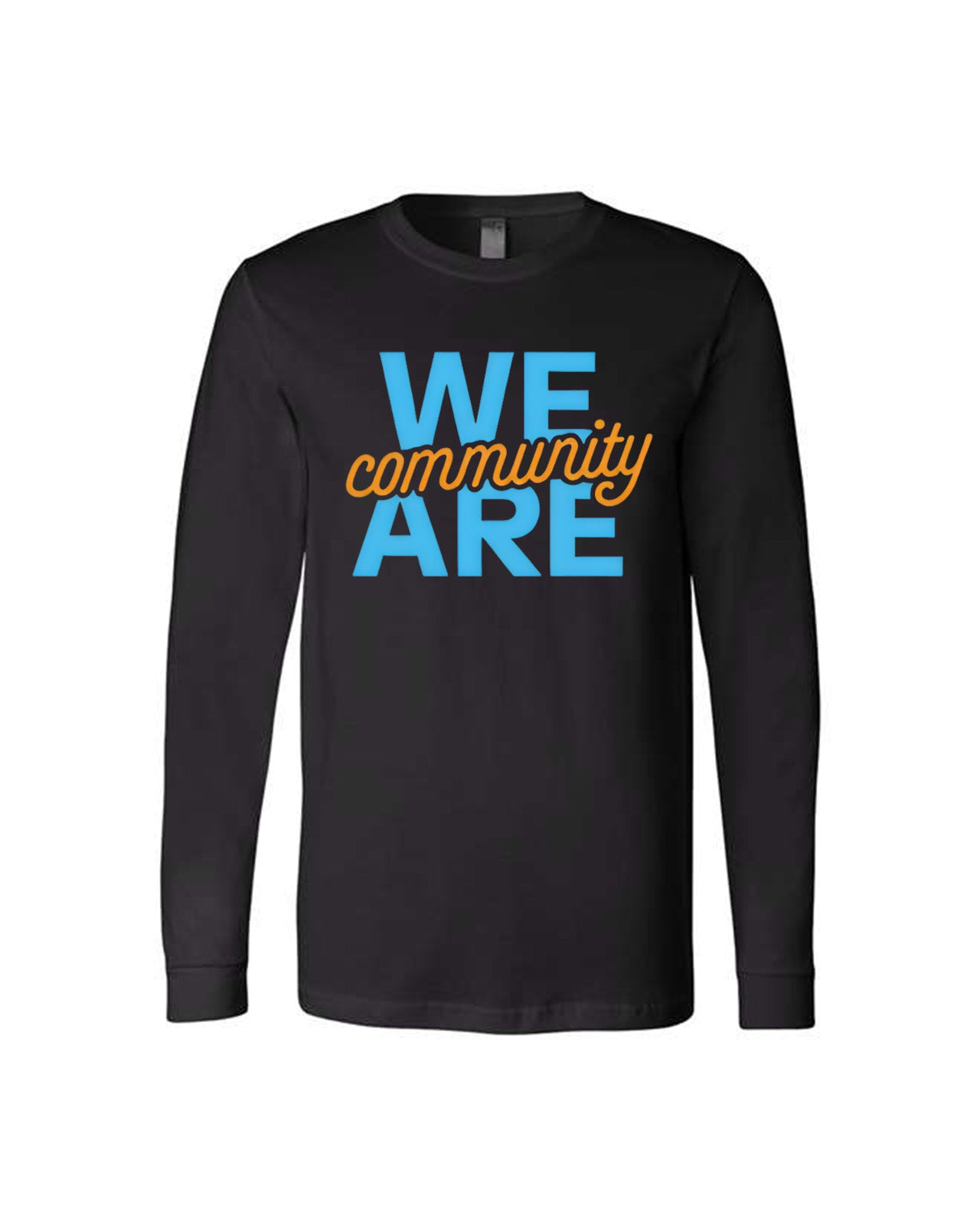 Custom Branded Long Sleeve Tee - Black