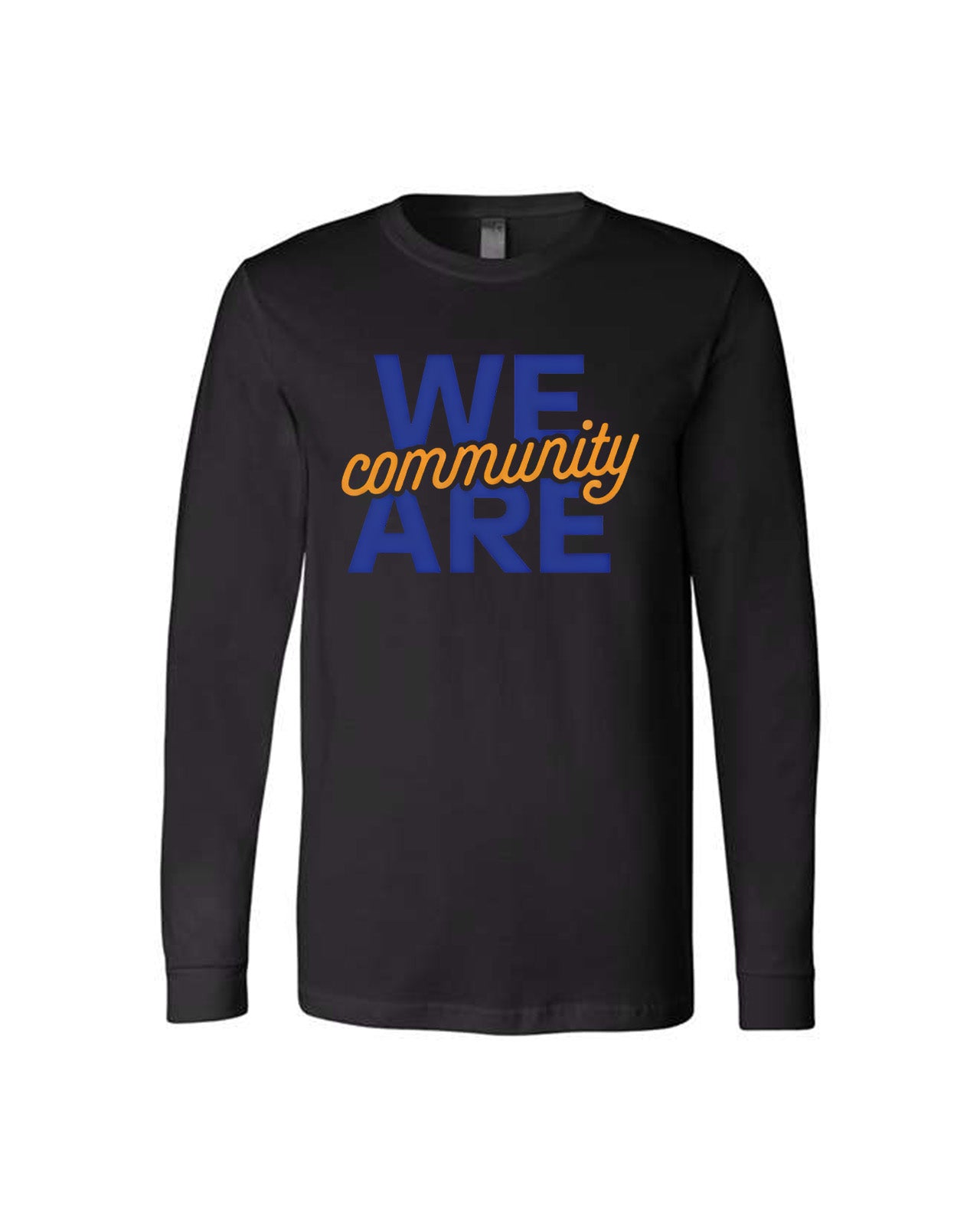 Custom Branded Long Sleeve Tee - Black