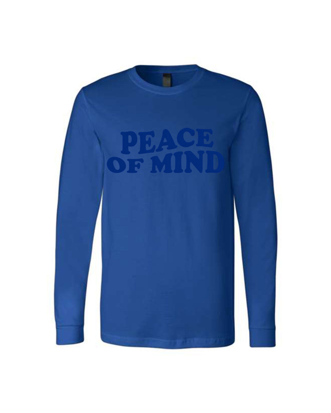 Custom Branded Long Sleeve Tee - Royal