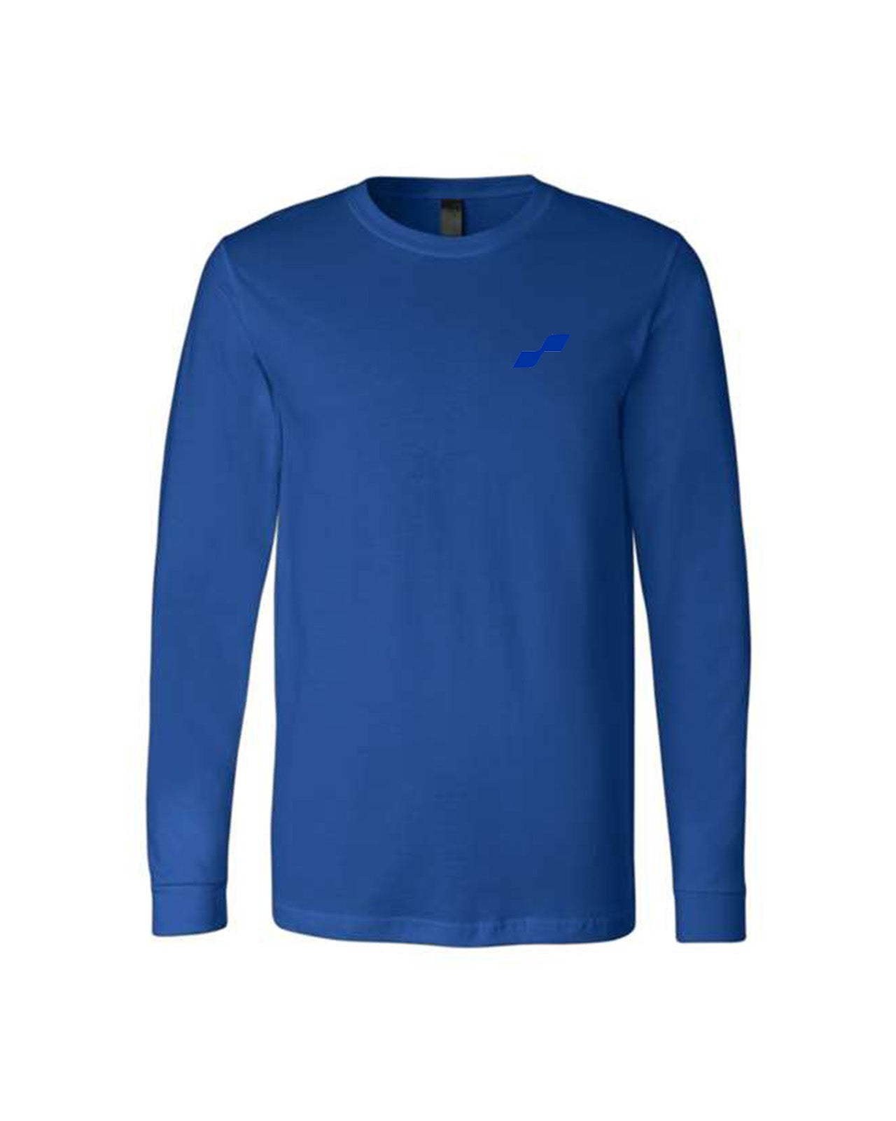 Custom Branded Long Sleeve Tee - Royal