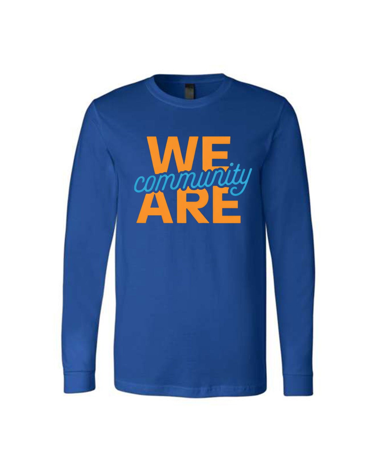 Custom Branded Long Sleeve Tee - Royal