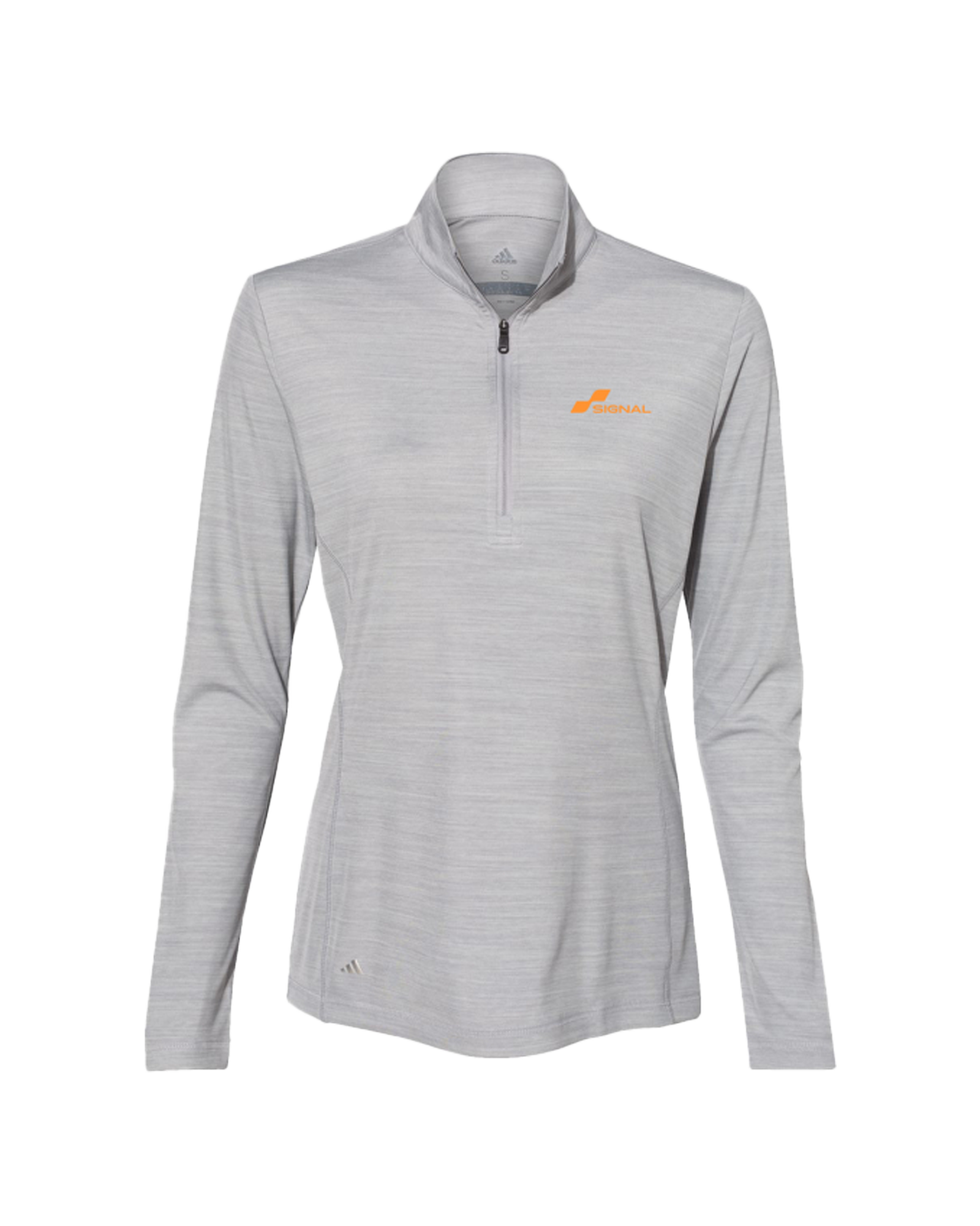 Adidas Women's Lightweight Melange Quarter-Zip Pullover