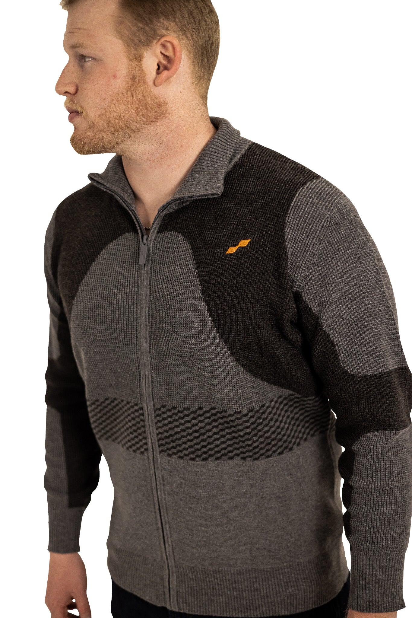 Men's Full Zip Sweater Signal Fulfillment Center