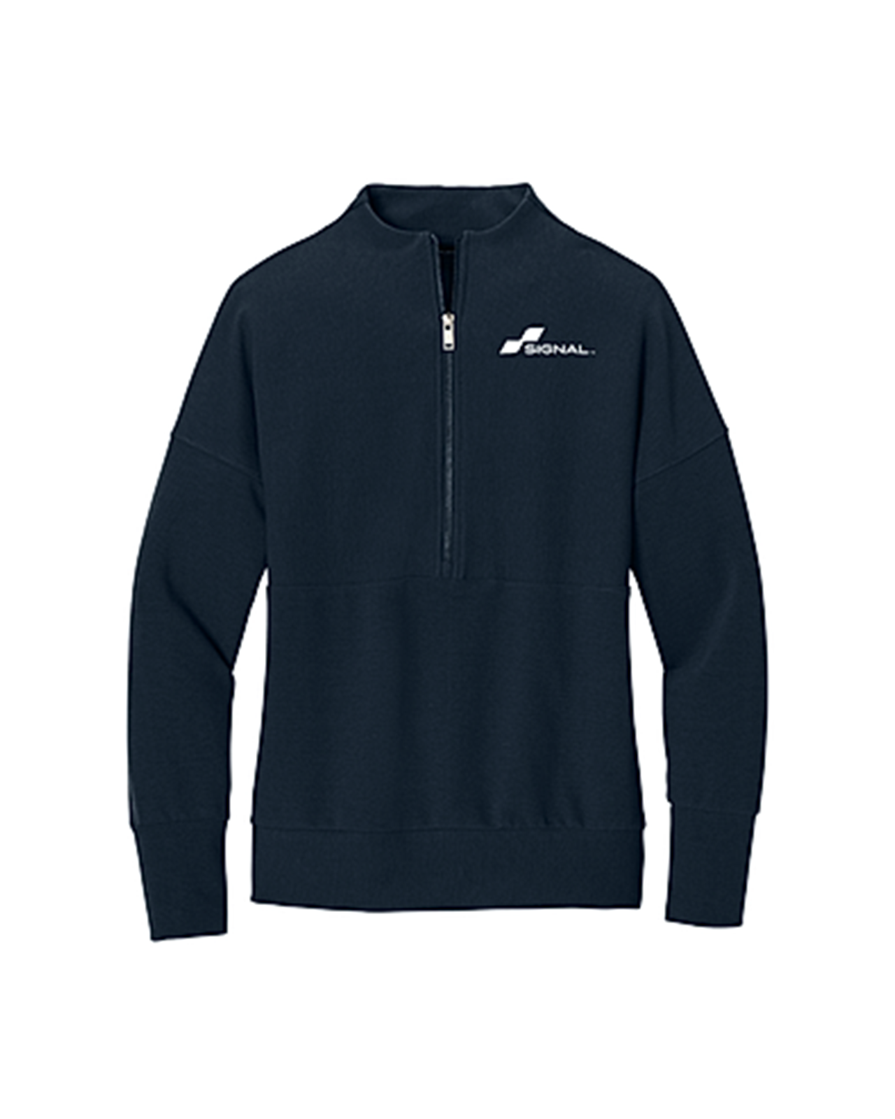 Mercer+Mettle Womens Linear Texture 1/4 Zip