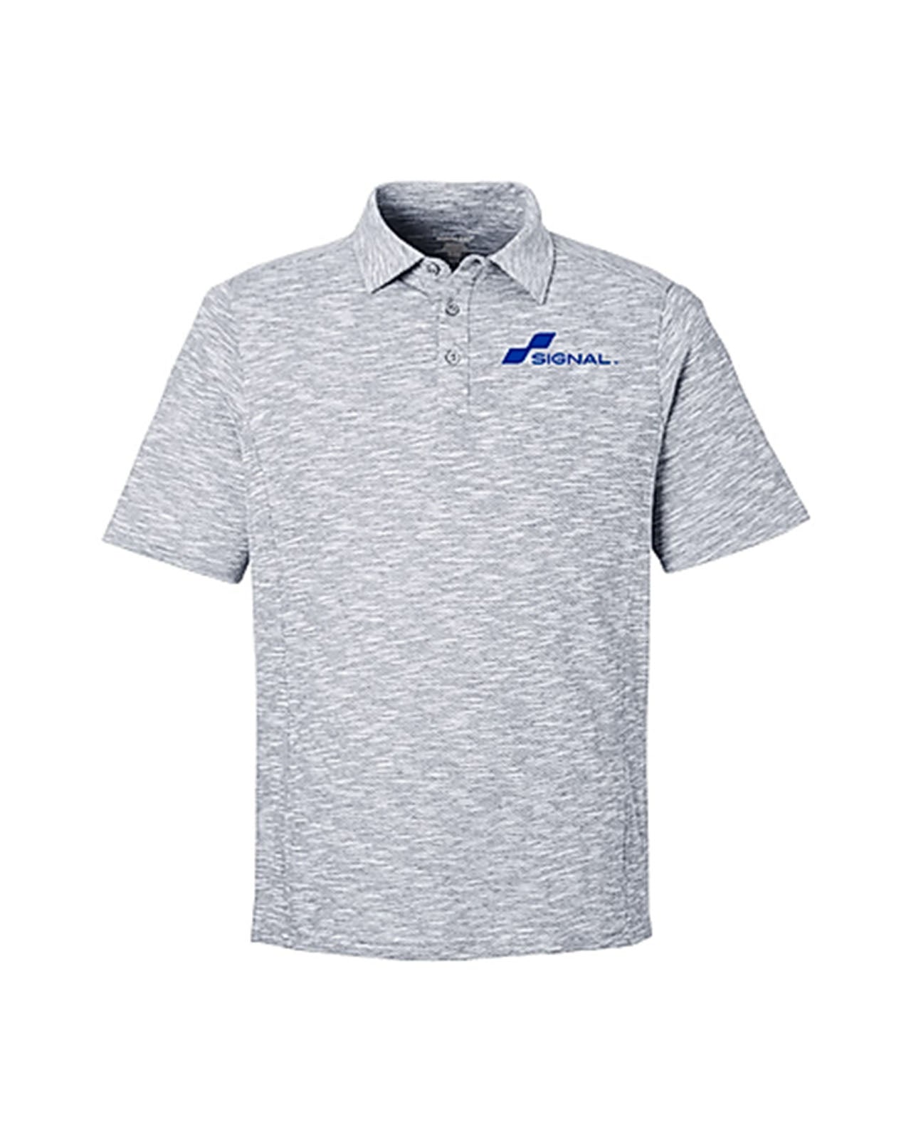 North End Mens Eclipse Jacquard Polo