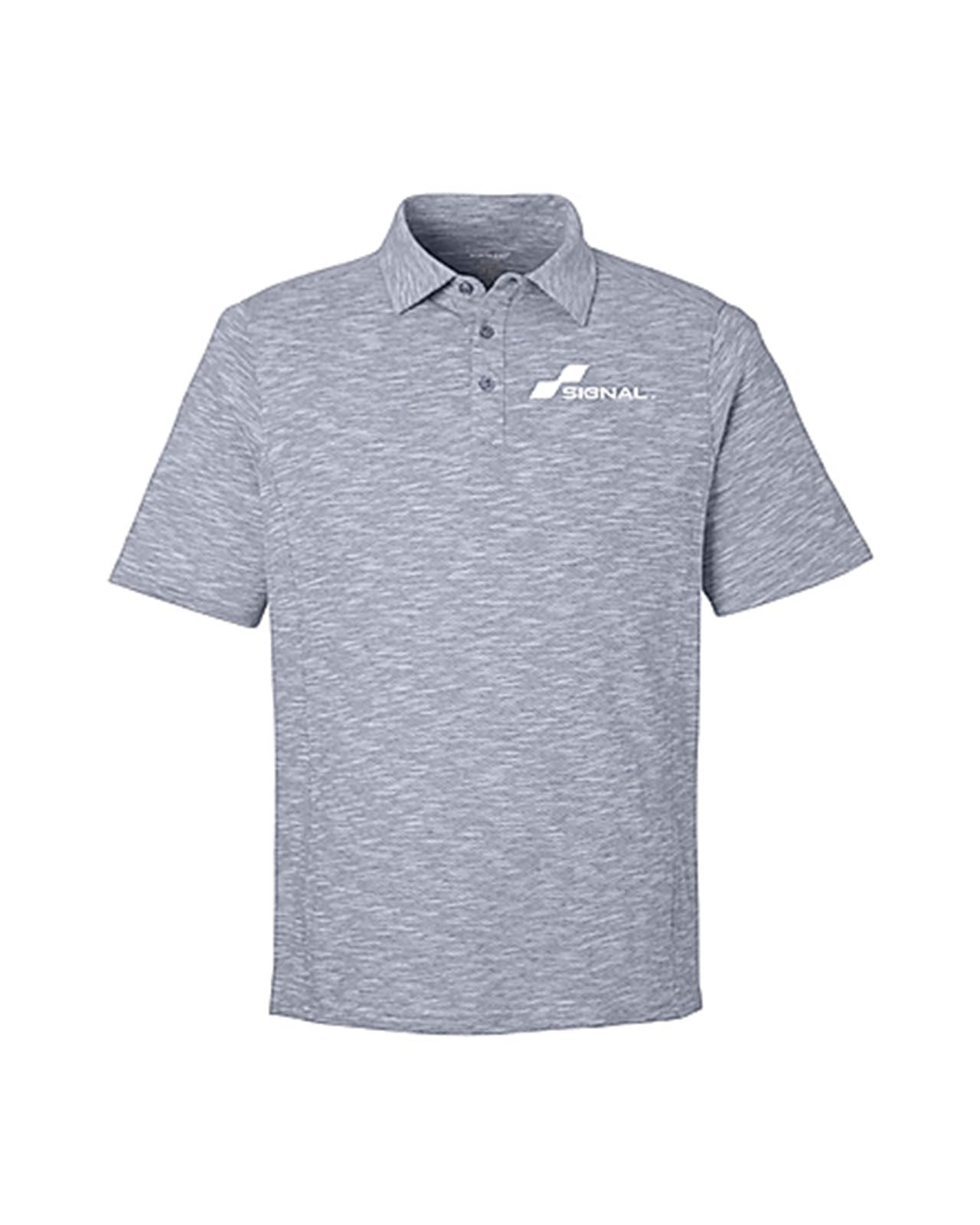 North End Mens Eclipse Jacquard Polo