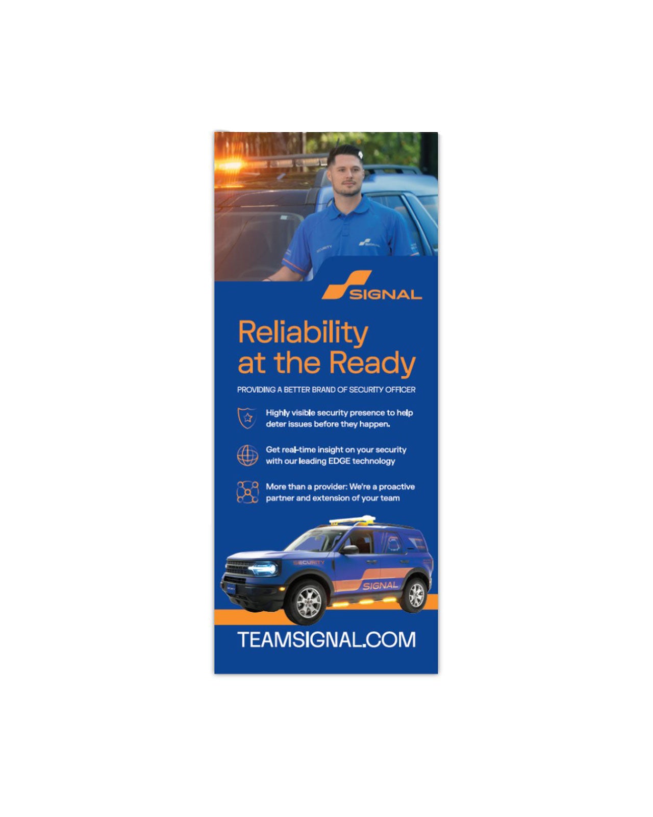 Signal Reliability at the Ready - Banner