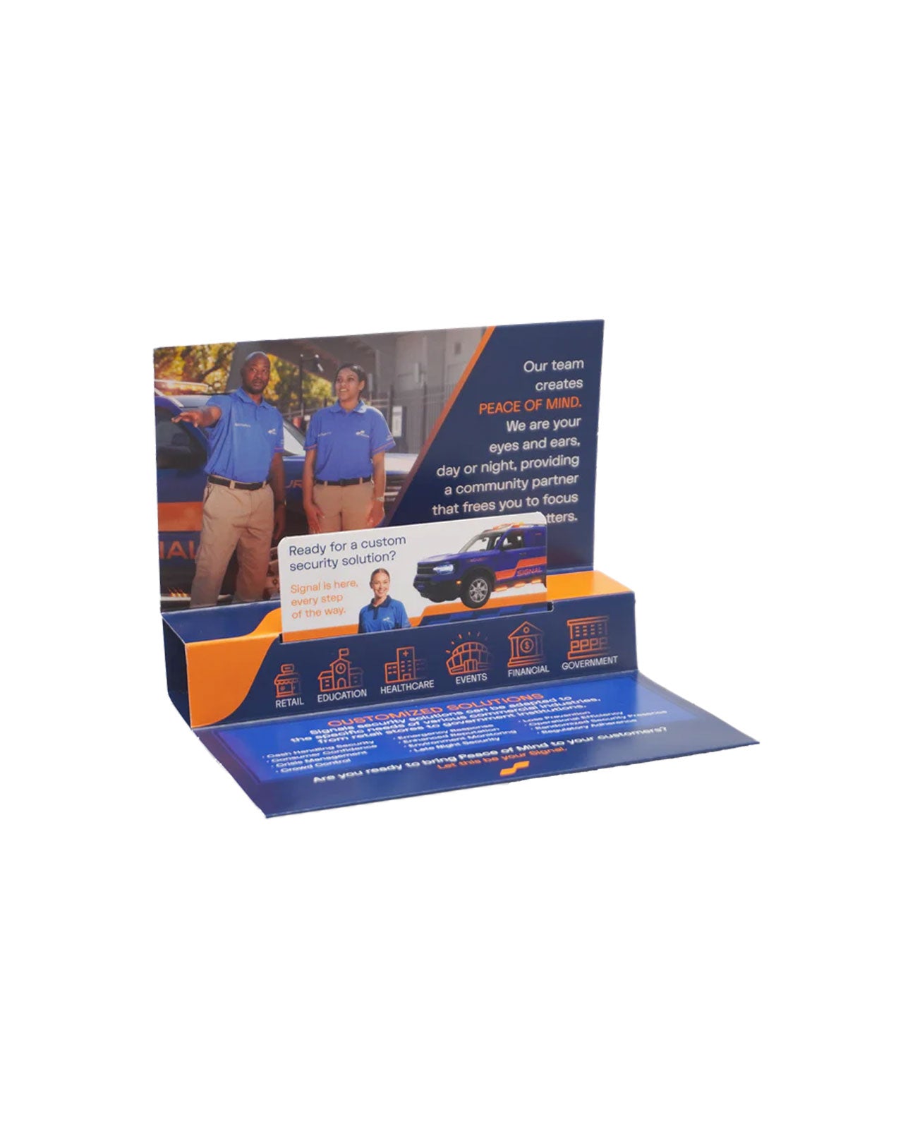 Pop Up Commercial Card