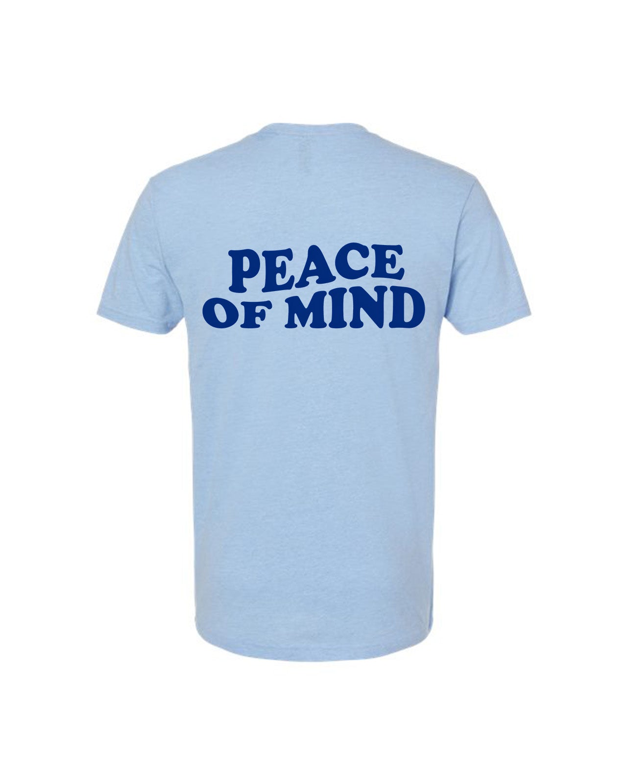 Custom Branded Short Sleeve Tee - Heather Blue