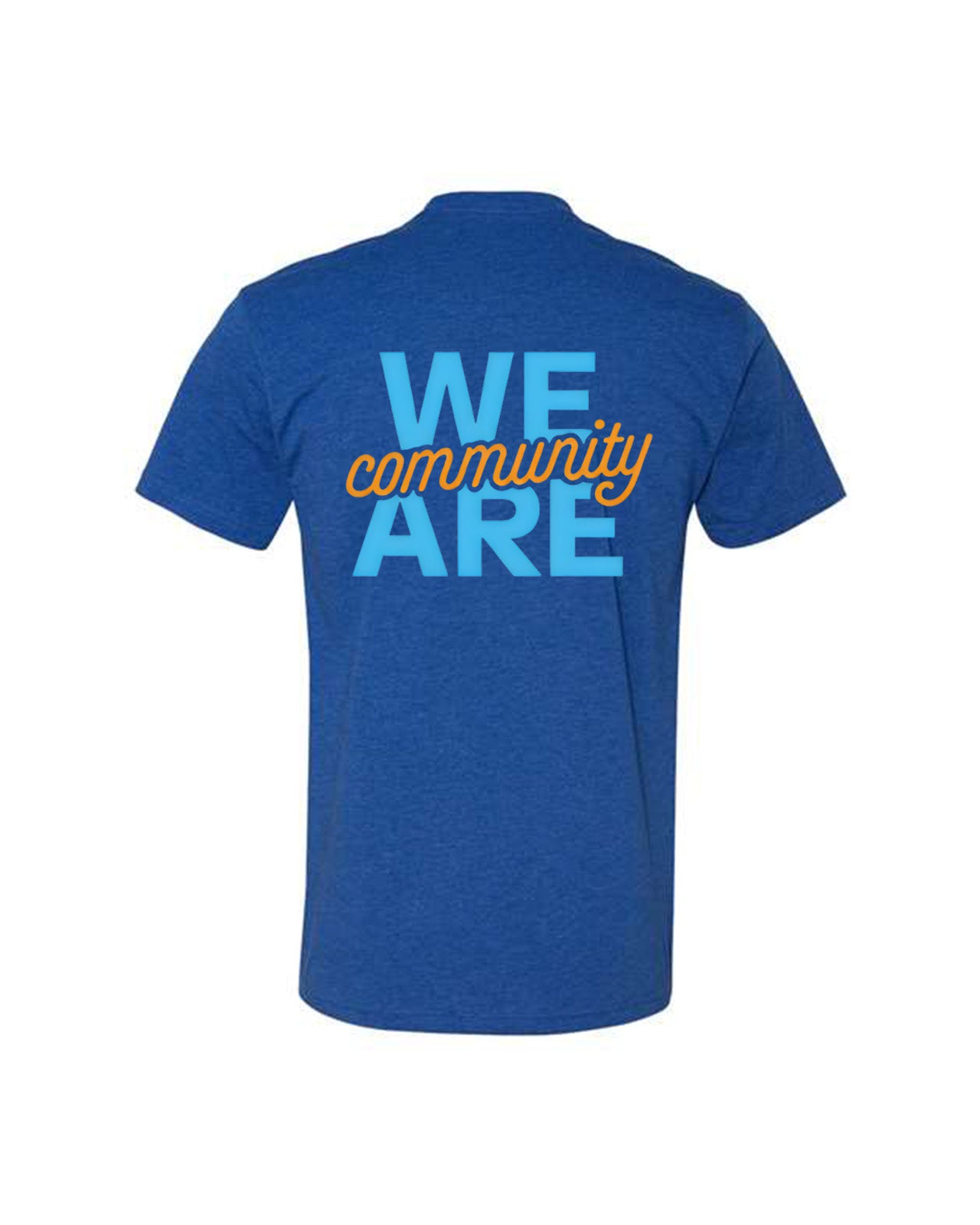 Custom Branded Short Sleeve Tee - Royal Blue