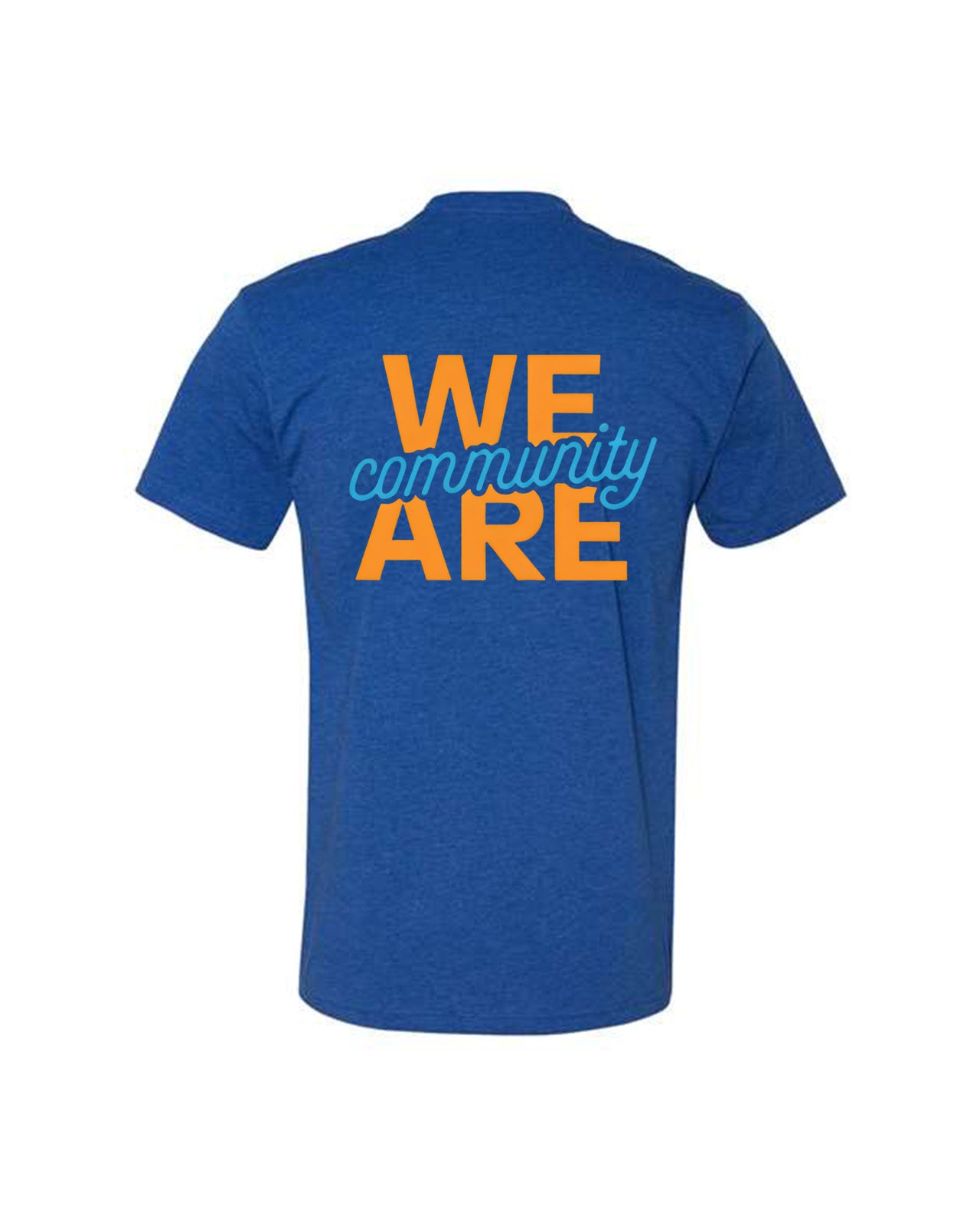 Custom Branded Short Sleeve Tee - Royal Blue